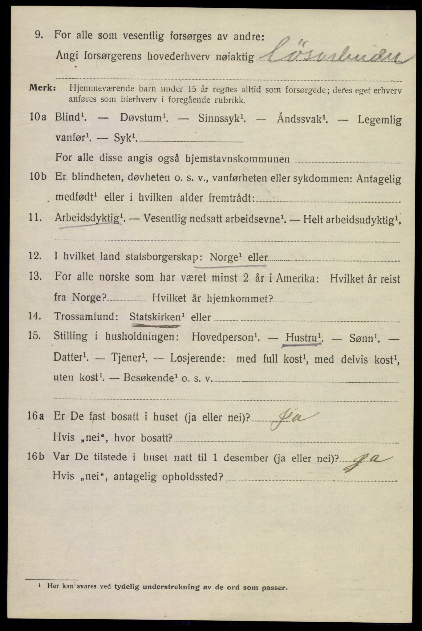 SAKO, Folketelling 1920 for 0801 Kragerø kjøpstad, 1920, s. 7264