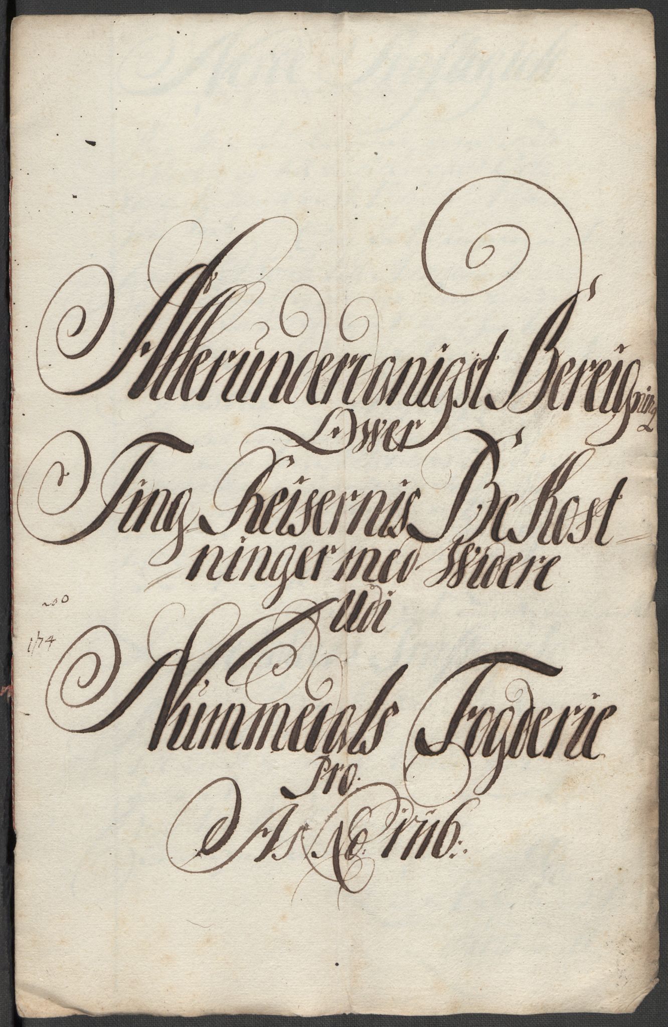 Rentekammeret inntil 1814, Reviderte regnskaper, Fogderegnskap, RA/EA-4092/R64/L4437: Fogderegnskap Namdal, 1716, s. 236
