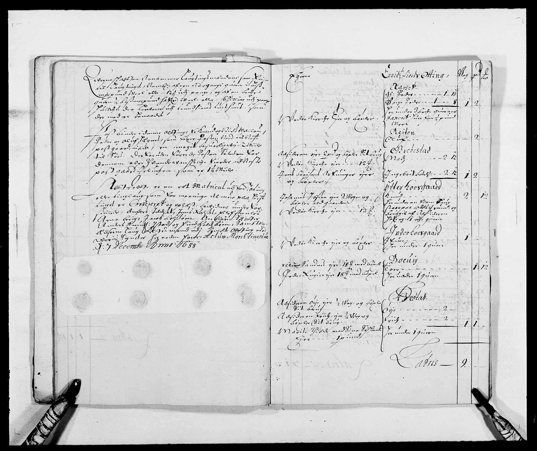 Rentekammeret inntil 1814, Reviderte regnskaper, Fogderegnskap, RA/EA-4092/R55/L3648: Fogderegnskap Romsdal, 1687-1689, s. 173