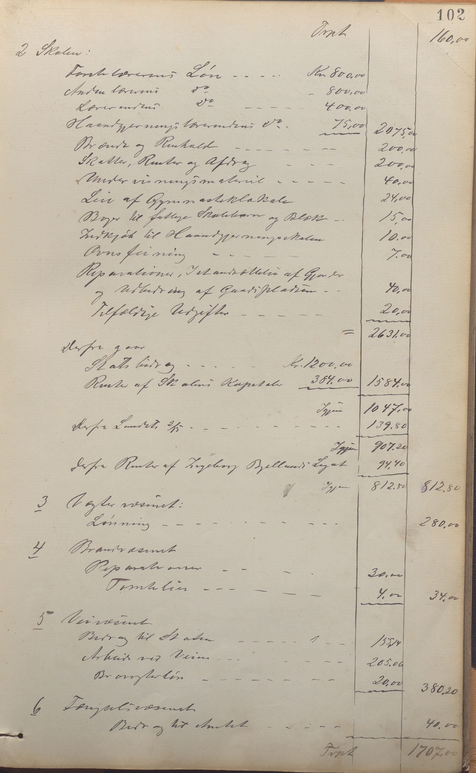 Kopervik Kommune - Formannskapet og Bystyret, IKAR/K-102468/A/Aa/L0002: Møtebok, 1874-1894, s. 102a