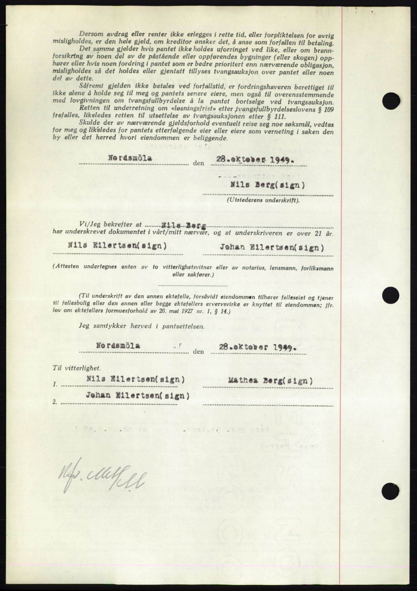 Nordmøre sorenskriveri, AV/SAT-A-4132/1/2/2Ca: Pantebok nr. B105, 1950-1950, Dagboknr: 2418/1950