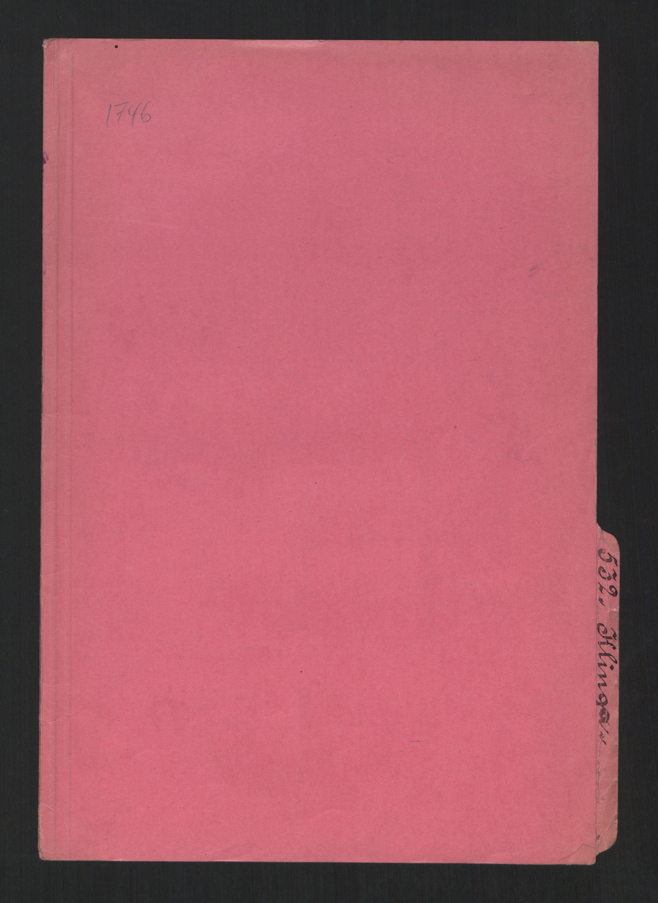 SAT, Folketelling 1920 for 1746 Klinga herred, 1920, s. 1