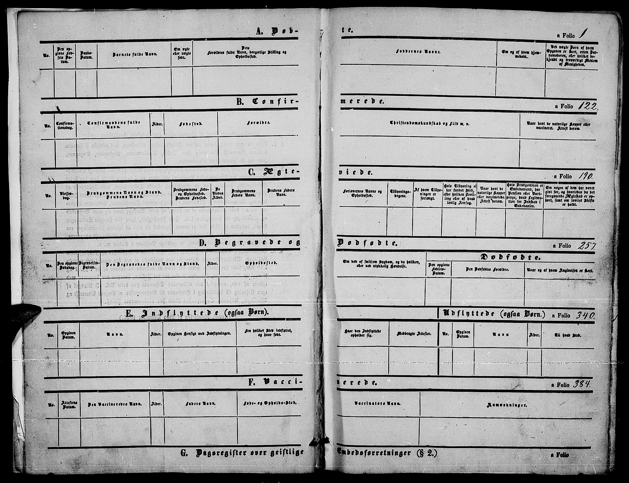 Nord-Fron prestekontor, AV/SAH-PREST-080/H/Ha/Hab/L0003: Klokkerbok nr. 3, 1851-1886