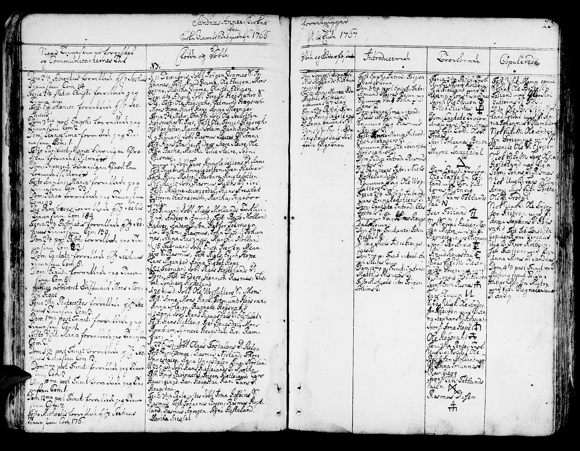 Lindås Sokneprestembete, AV/SAB-A-76701/H/Haa/Haaa/L0004: Ministerialbok nr. A 4, 1764-1791, s. 25