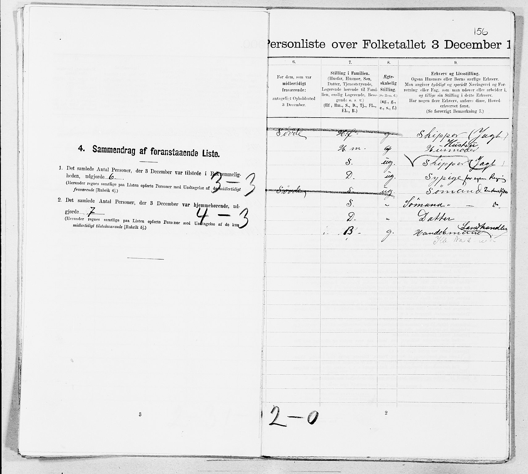SAT, Folketelling 1900 for 1503 Kristiansund kjøpstad, 1900, s. 8207