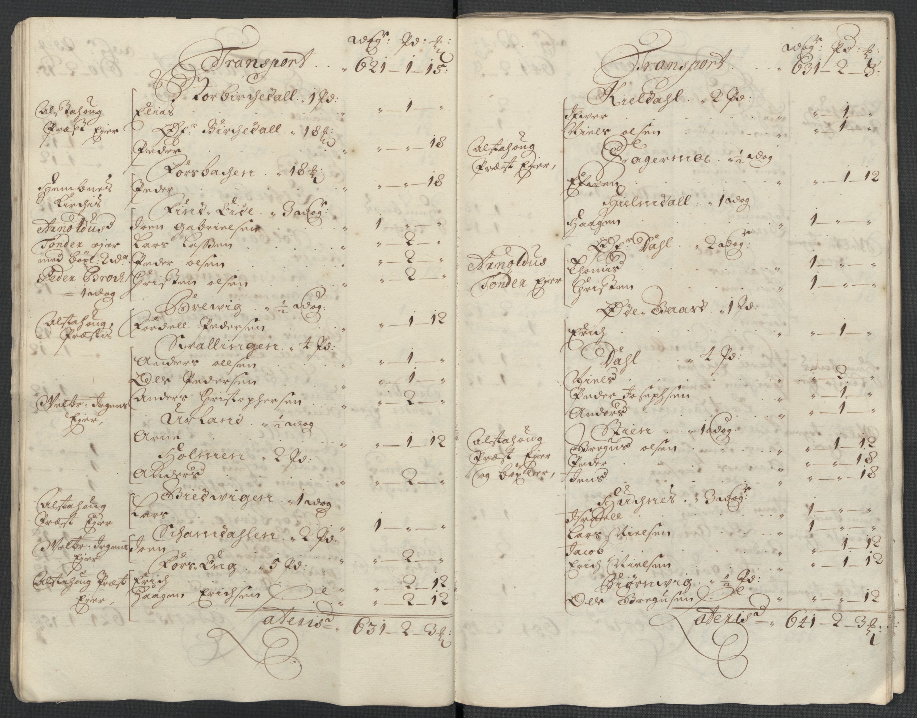 Rentekammeret inntil 1814, Reviderte regnskaper, Fogderegnskap, AV/RA-EA-4092/R65/L4509: Fogderegnskap Helgeland, 1706-1707, s. 42