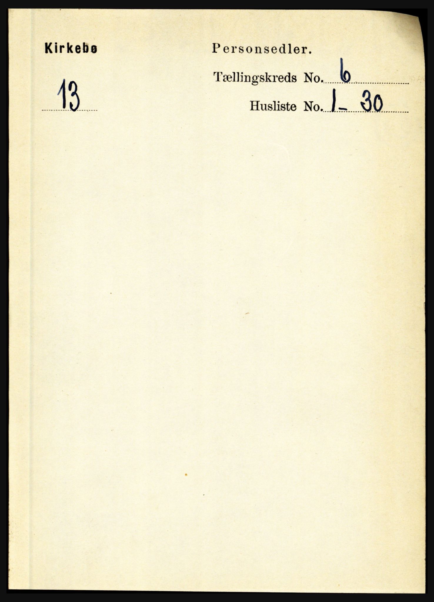 RA, Folketelling 1891 for 1416 Kyrkjebø herred, 1891, s. 1374