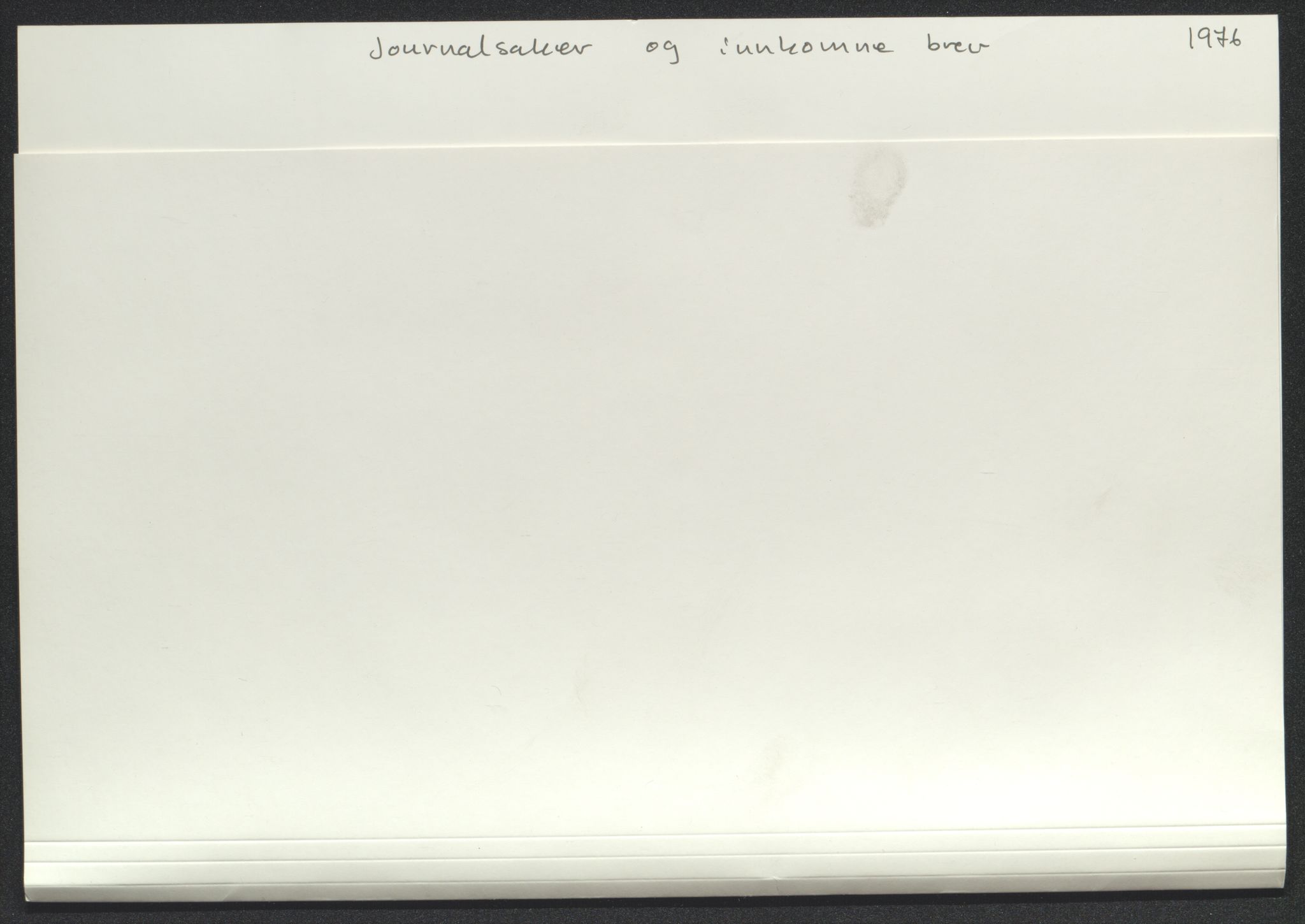 Tromsø Museum, SATØ/S-0162/D/Db/L0032: Journalsaker og innkomne brev, 1872-1878, s. 319