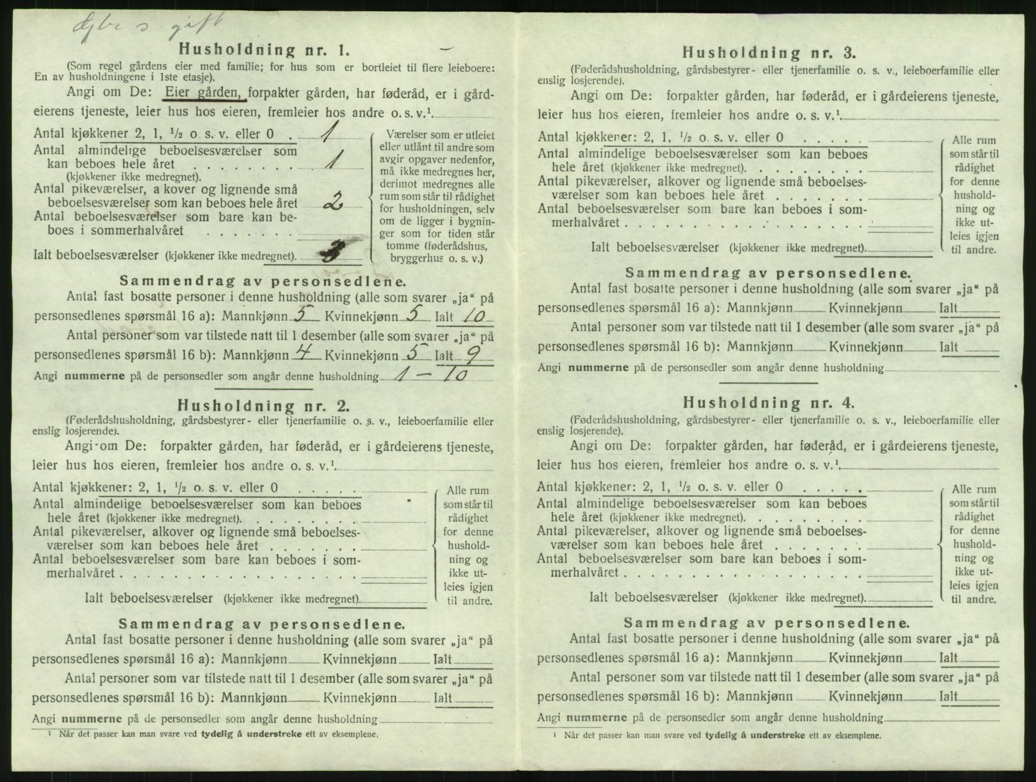 SAT, Folketelling 1920 for 1862 Borge herred, 1920, s. 58