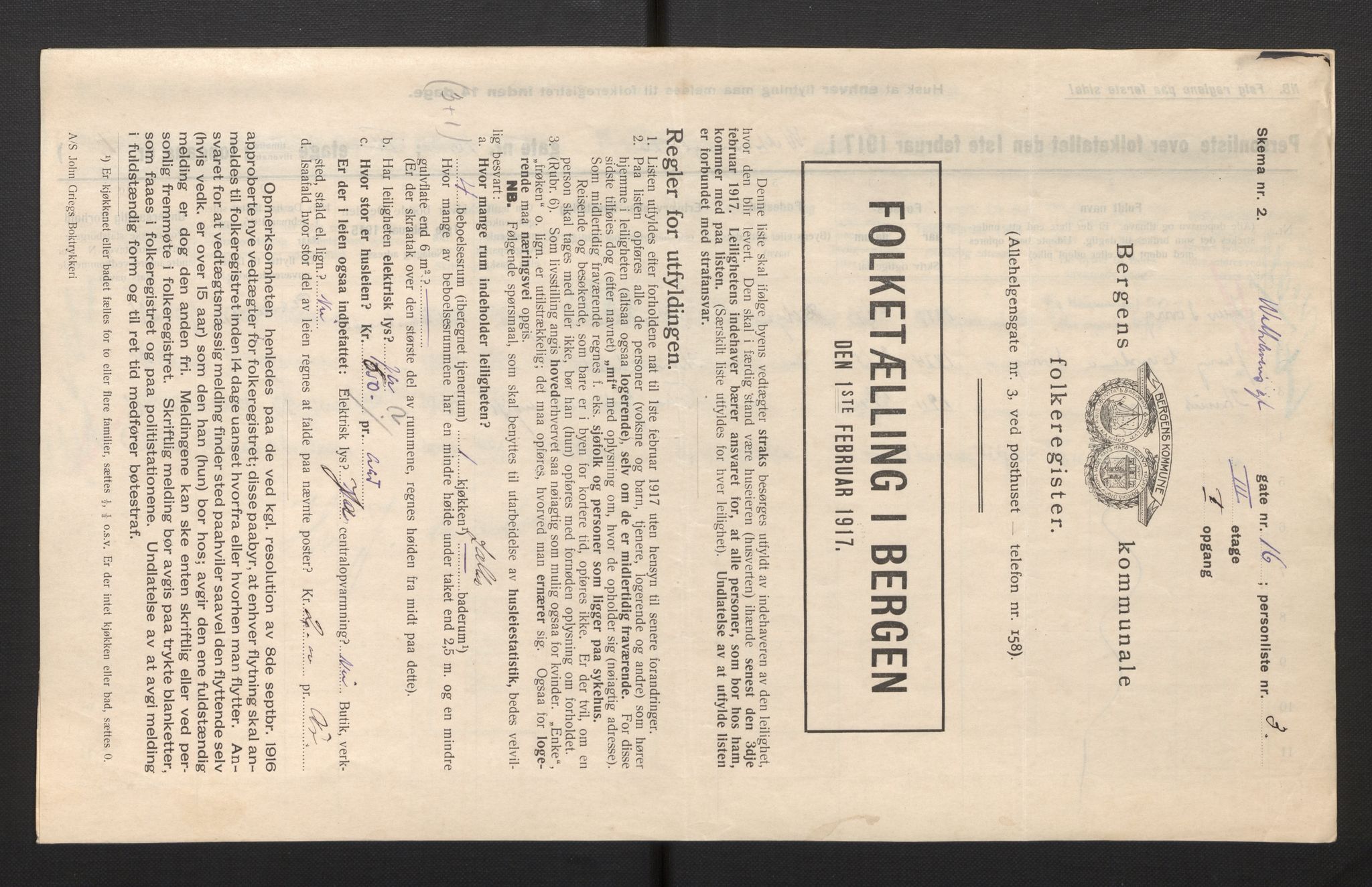 SAB, Kommunal folketelling 1917 for Bergen kjøpstad, 1917, s. 44894