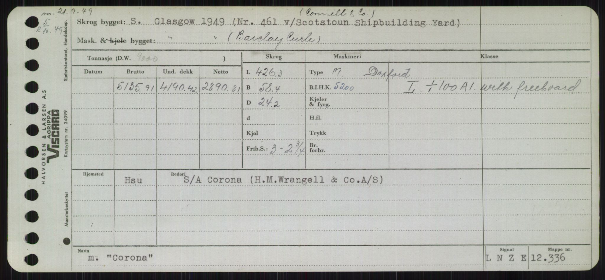 Sjøfartsdirektoratet med forløpere, Skipsmålingen, AV/RA-S-1627/H/Hb/L0001: Fartøy, A-D, s. 459