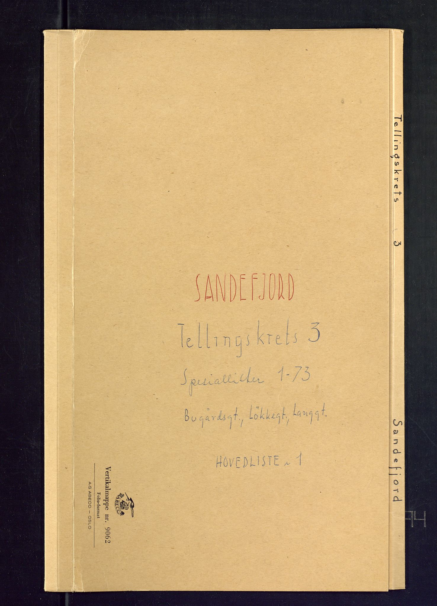 SAKO, Folketelling 1875 for 0706B Sandeherred prestegjeld, Sandefjord kjøpstad, 1875, s. 8