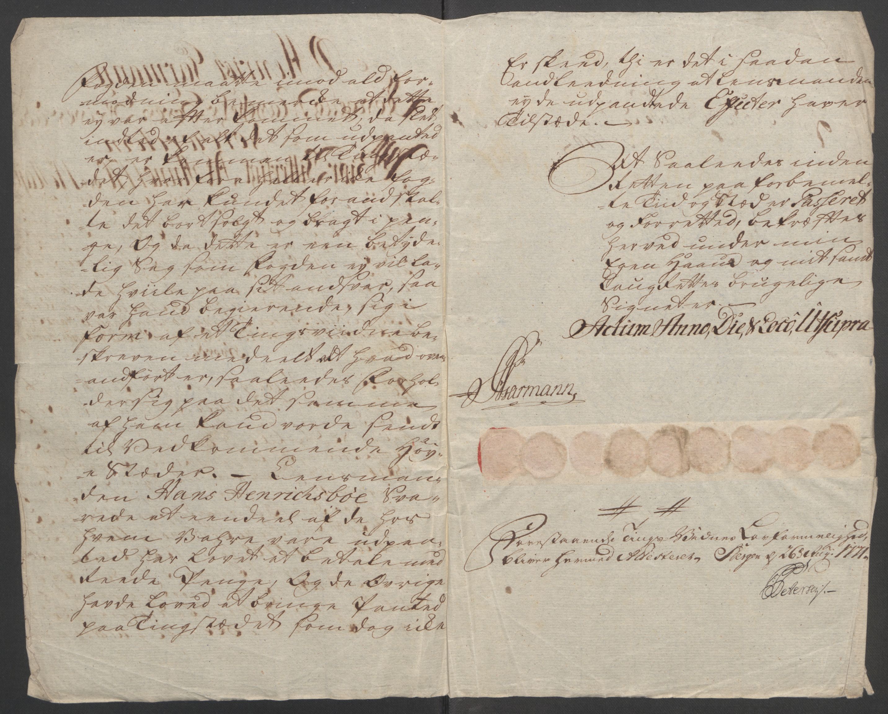 Rentekammeret inntil 1814, Reviderte regnskaper, Fogderegnskap, RA/EA-4092/R51/L3303: Ekstraskatten Nordhordland og Voss, 1762-1772, s. 580