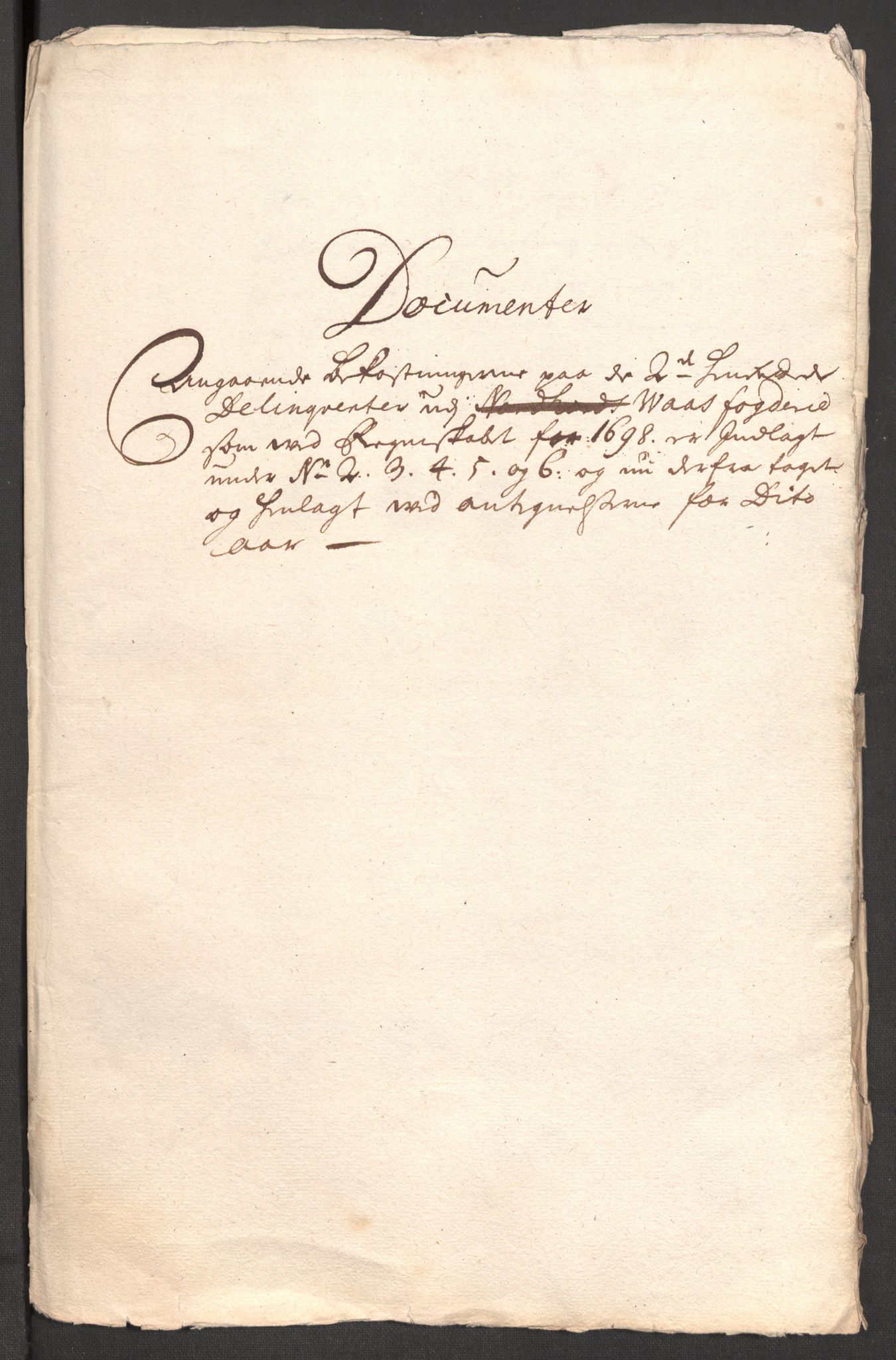 Rentekammeret inntil 1814, Reviderte regnskaper, Fogderegnskap, RA/EA-4092/R51/L3184: Fogderegnskap Nordhordland og Voss, 1698-1699, s. 155