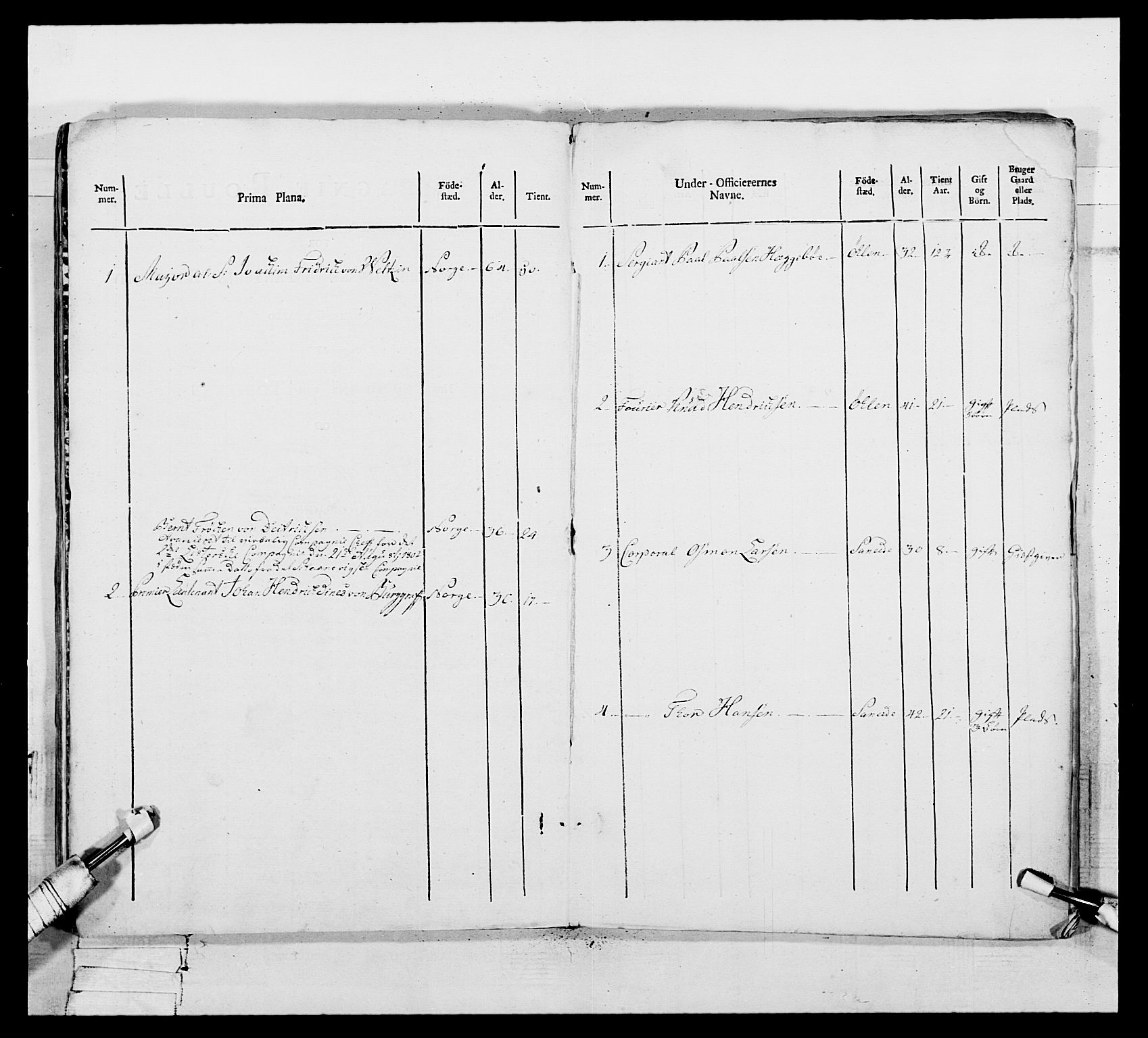 Generalitets- og kommissariatskollegiet, Det kongelige norske kommissariatskollegium, AV/RA-EA-5420/E/Eh/L0109: Vesterlenske nasjonale infanteriregiment, 1806, s. 366