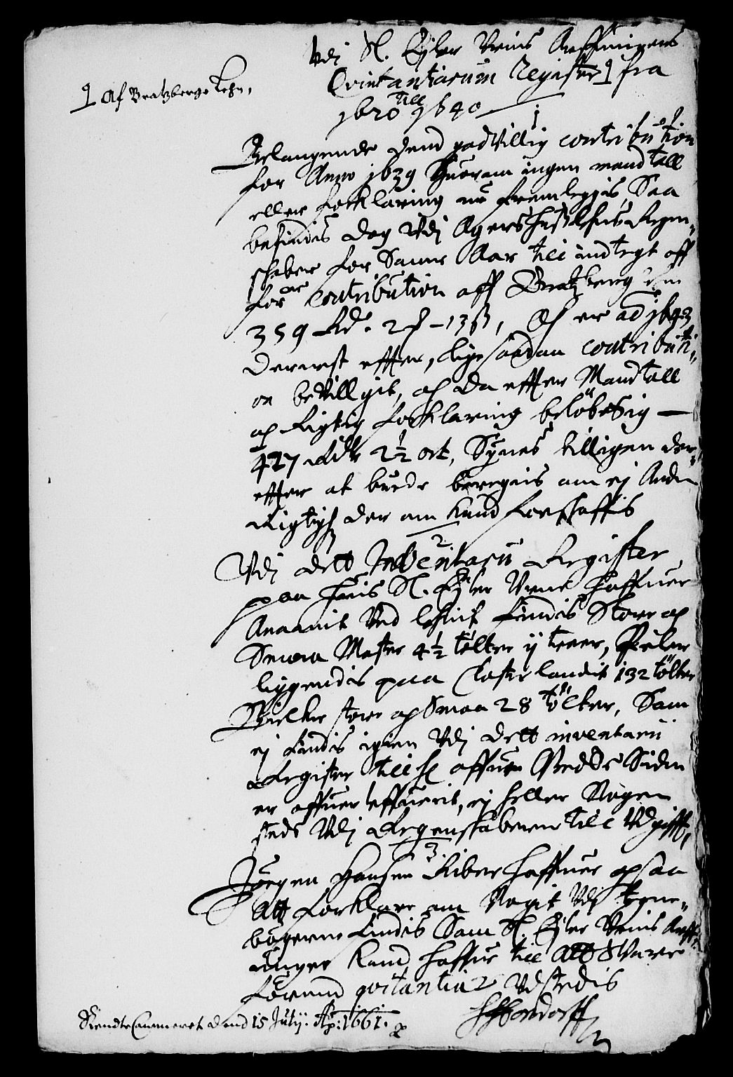 Rentekammeret inntil 1814, Reviderte regnskaper, Lensregnskaper, AV/RA-EA-5023/R/Rb/Rbp/L0023: Bratsberg len, 1639-1640