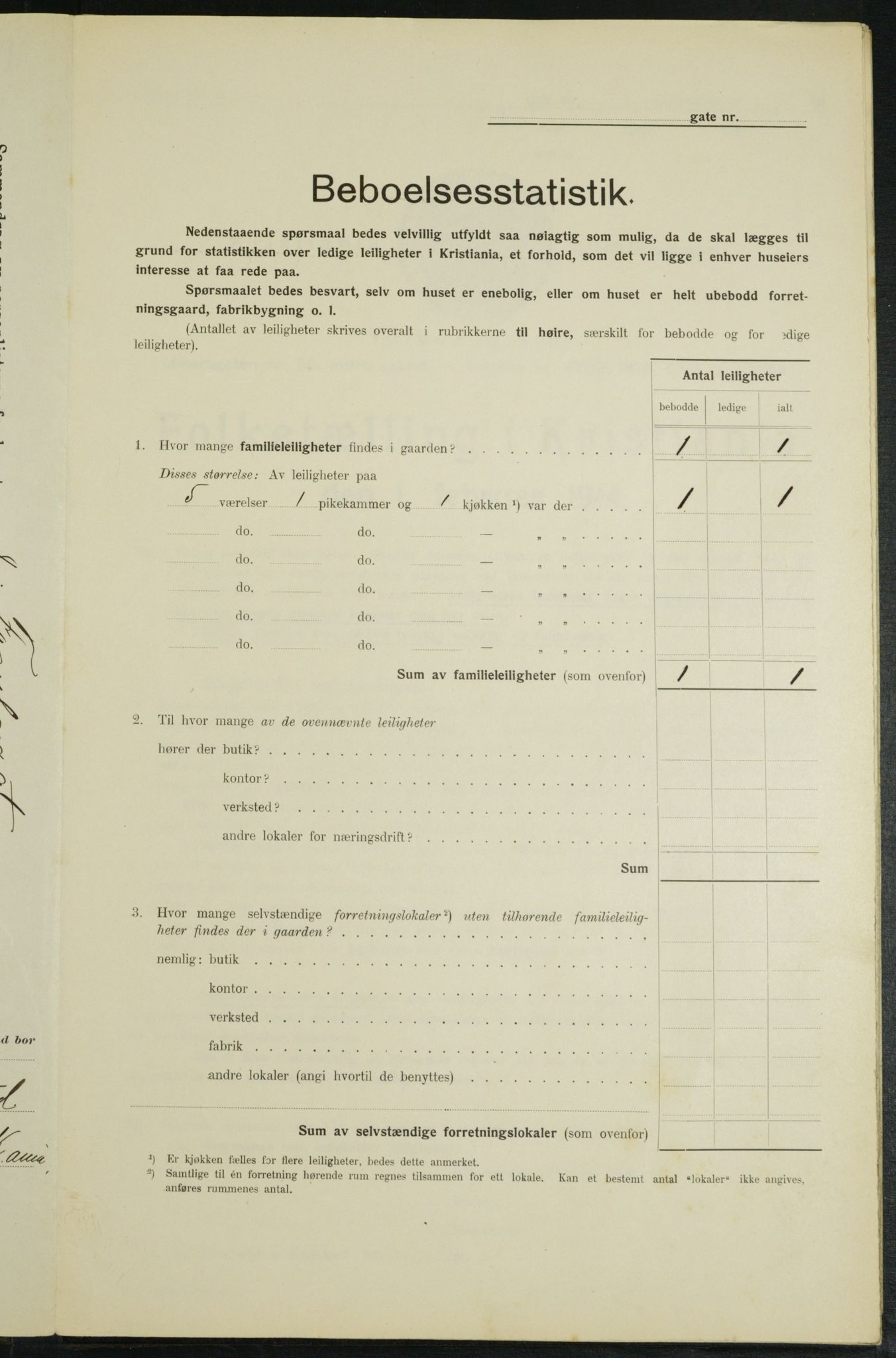 OBA, Kommunal folketelling 1.2.1914 for Kristiania, 1914, s. 23089