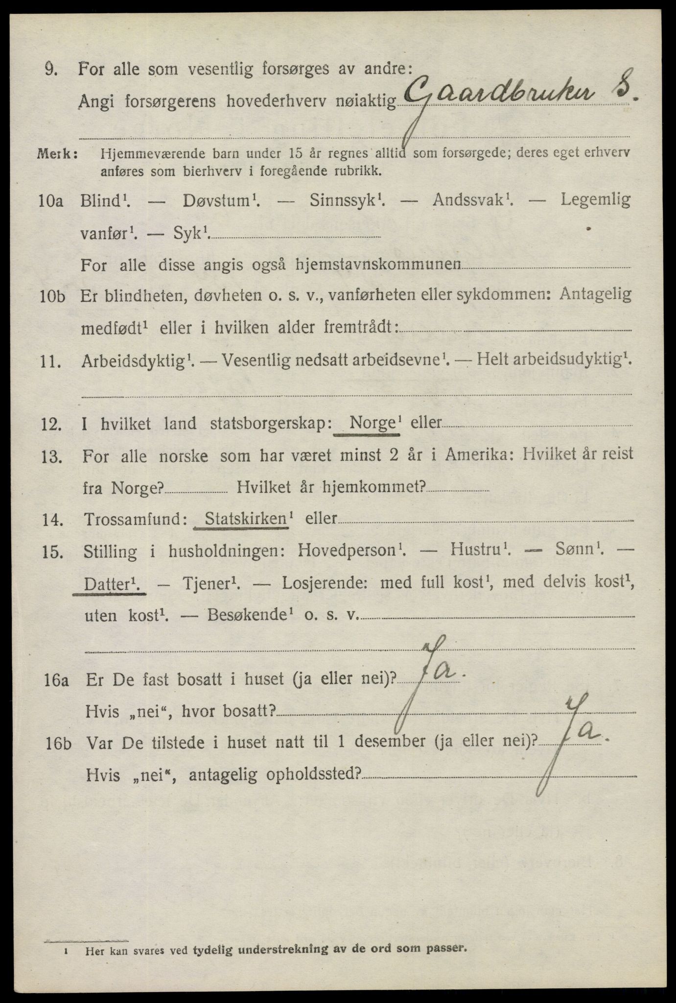 SAO, Folketelling 1920 for 0129 Degernes herred, 1920, s. 2089