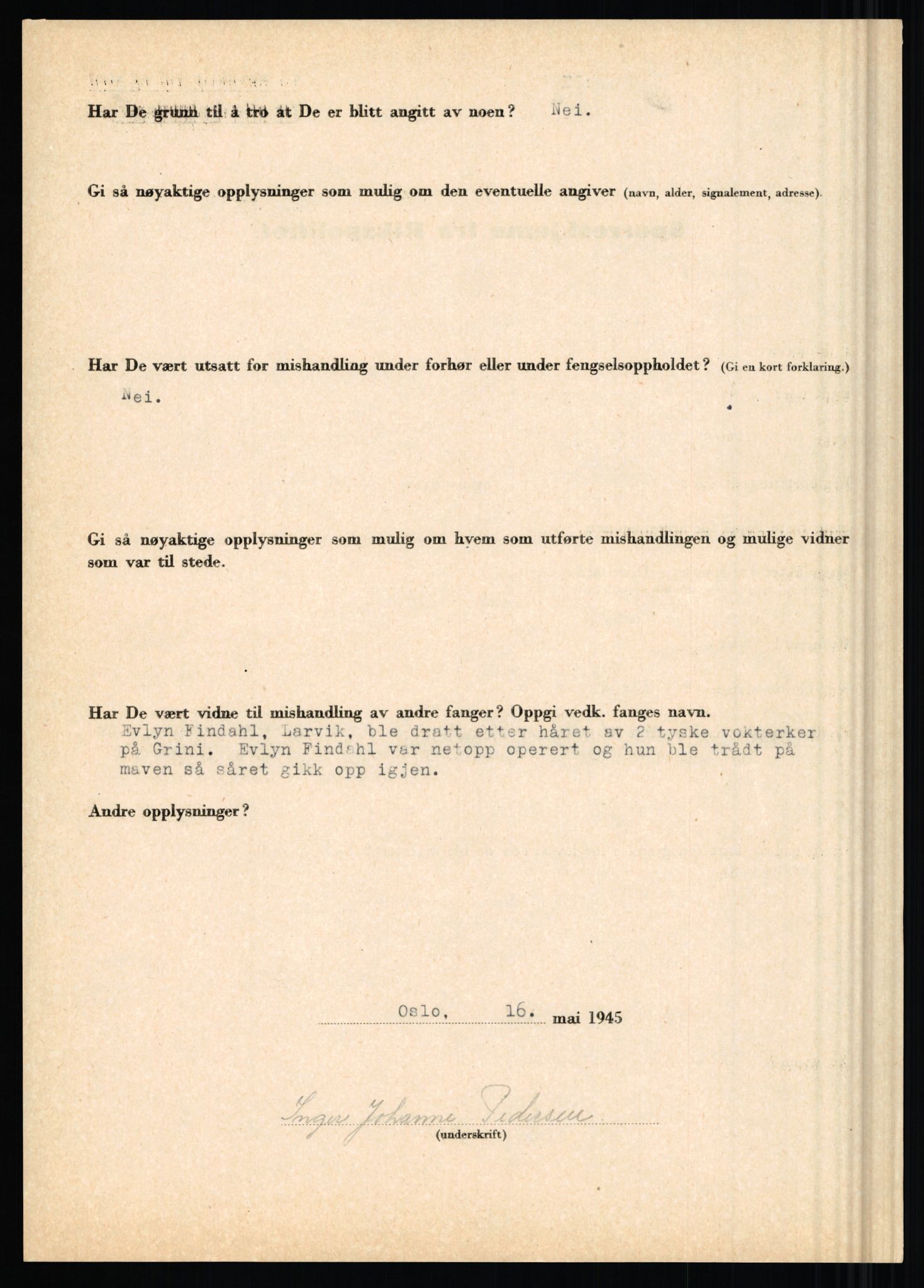 Rikspolitisjefen, AV/RA-S-1560/L/L0013: Noss, Eirik - Petrussen, Sigurd, 1940-1945, s. 1036