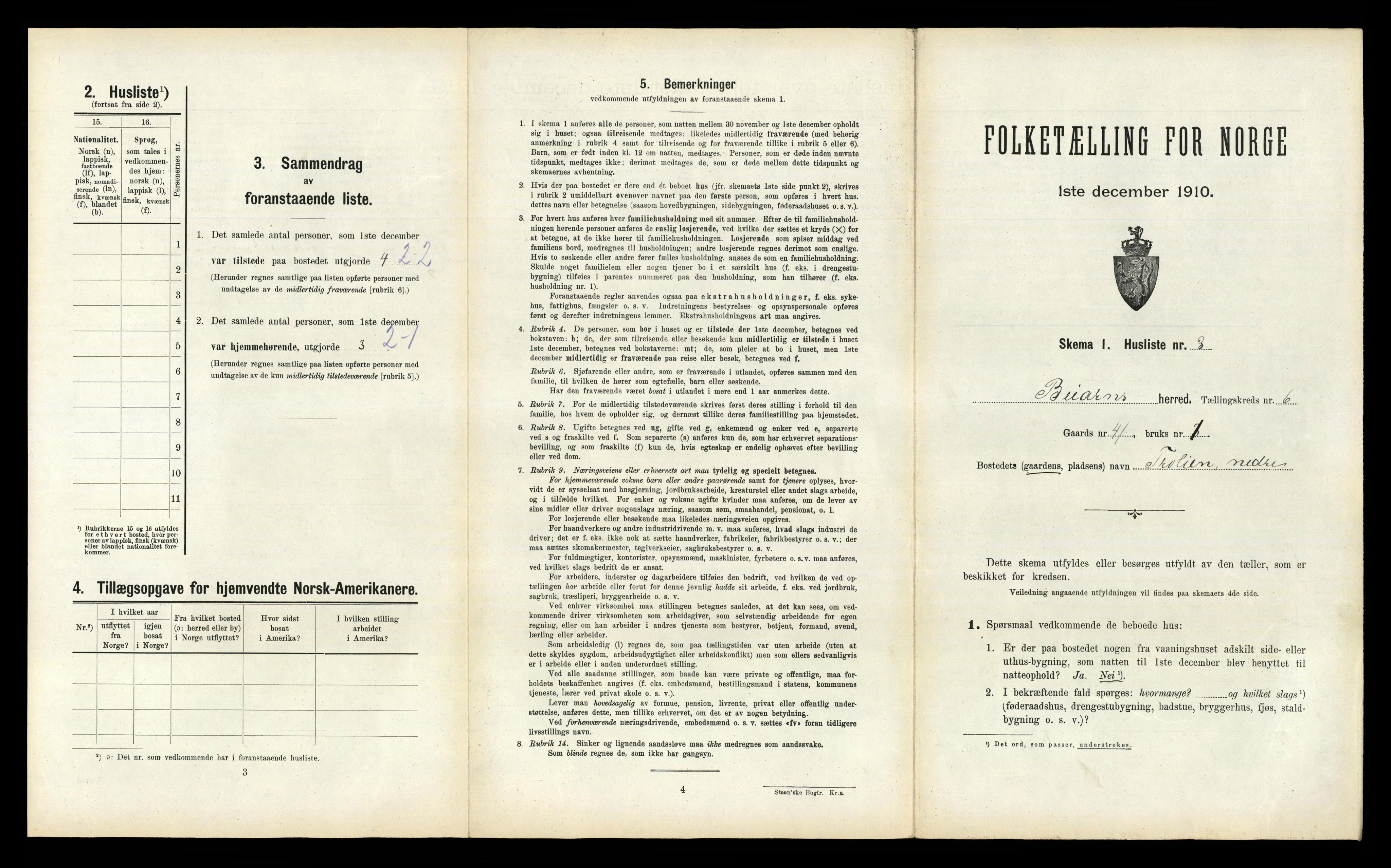 RA, Folketelling 1910 for 1839 Beiarn herred, 1910, s. 553