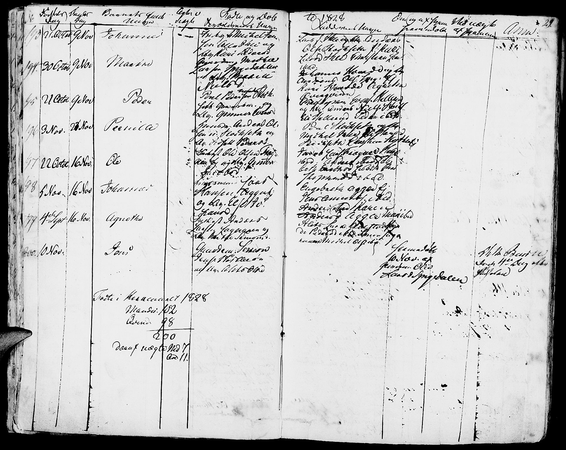 Vang prestekontor, Hedmark, SAH/PREST-008/H/Ha/Haa/L0009: Ministerialbok nr. 9, 1826-1841, s. 29