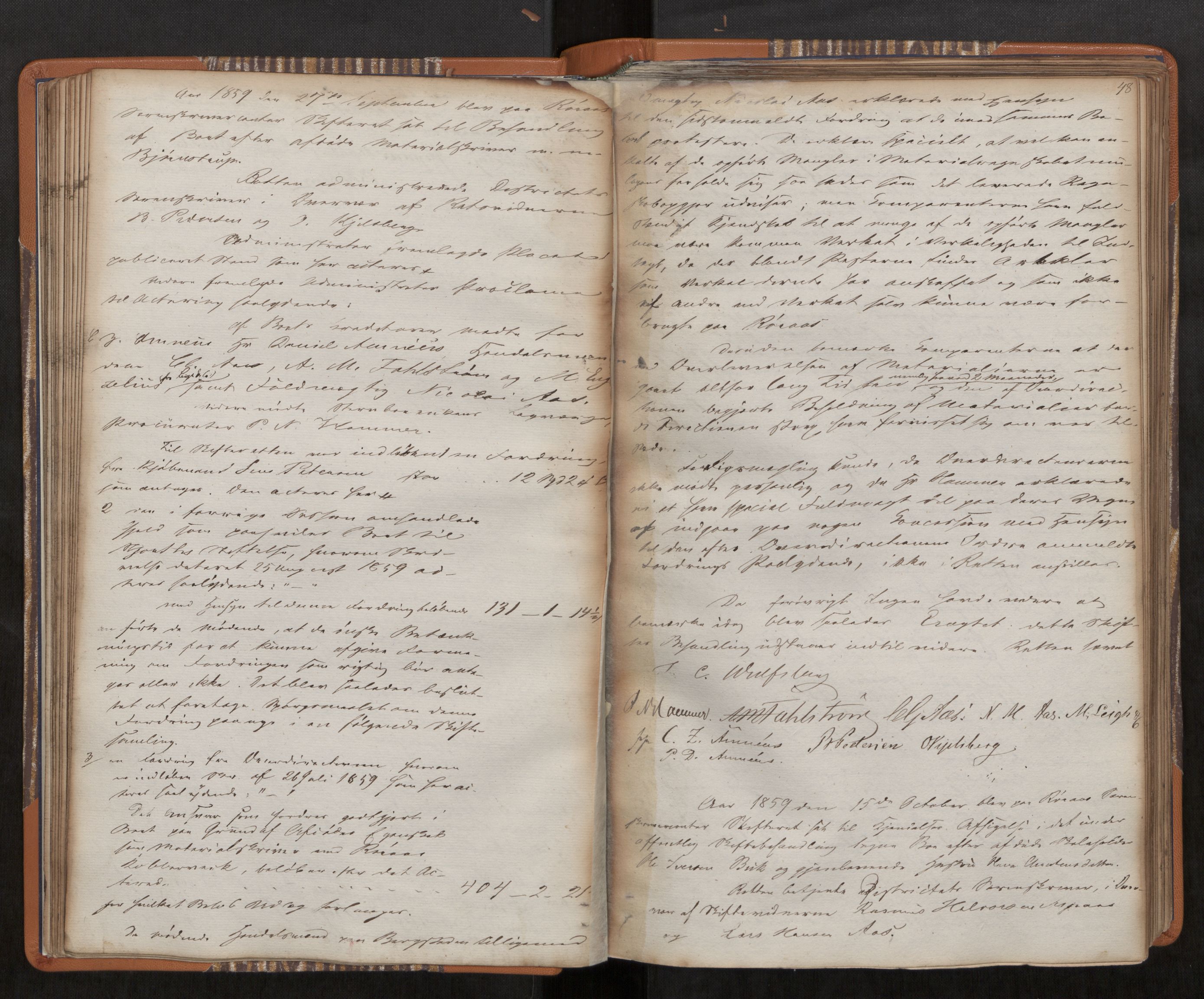 Røros sorenskriveri, AV/SAT-A-0023/3/3B/L0002: Skifteforhandlingsprotokoll, 1851-1874, s. 48