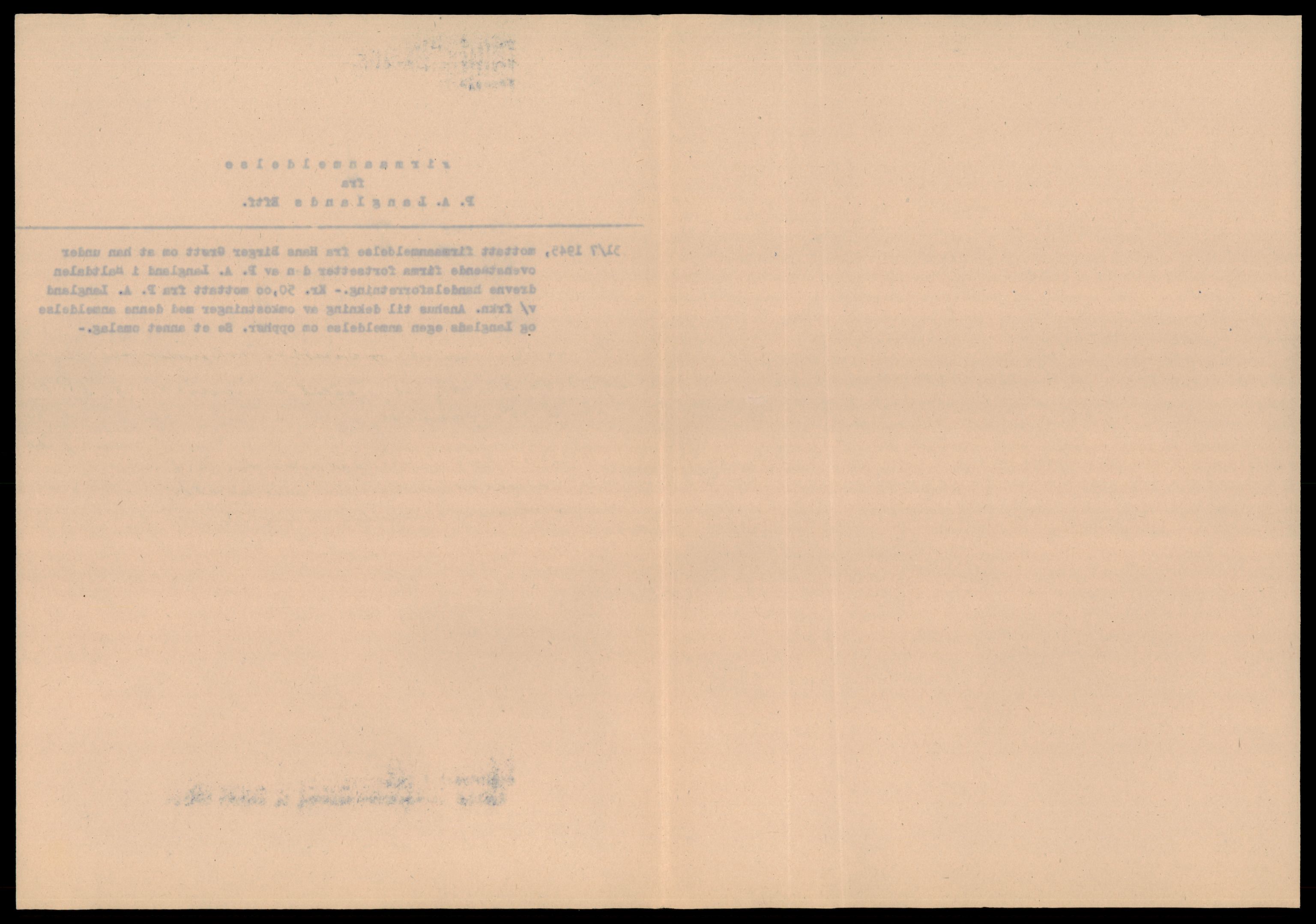 Gauldal sorenskriveri, SAT/A-0014/2/J/Jd/Jdc/L0002: Bilag, enkeltmannsforetak, L-Å, 1944-1990, s. 2