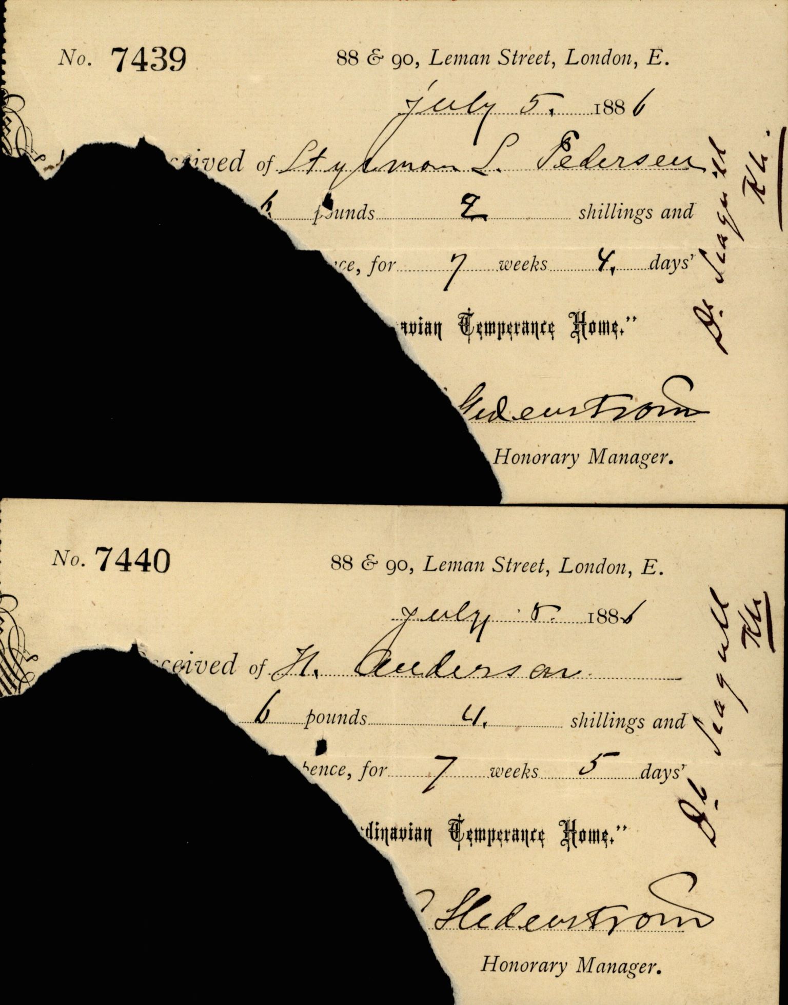 Pa 63 - Østlandske skibsassuranceforening, VEMU/A-1079/G/Ga/L0019/0009: Havaridokumenter / Føyenland, Glengairn, Granfos, Seagull, 1886, s. 86