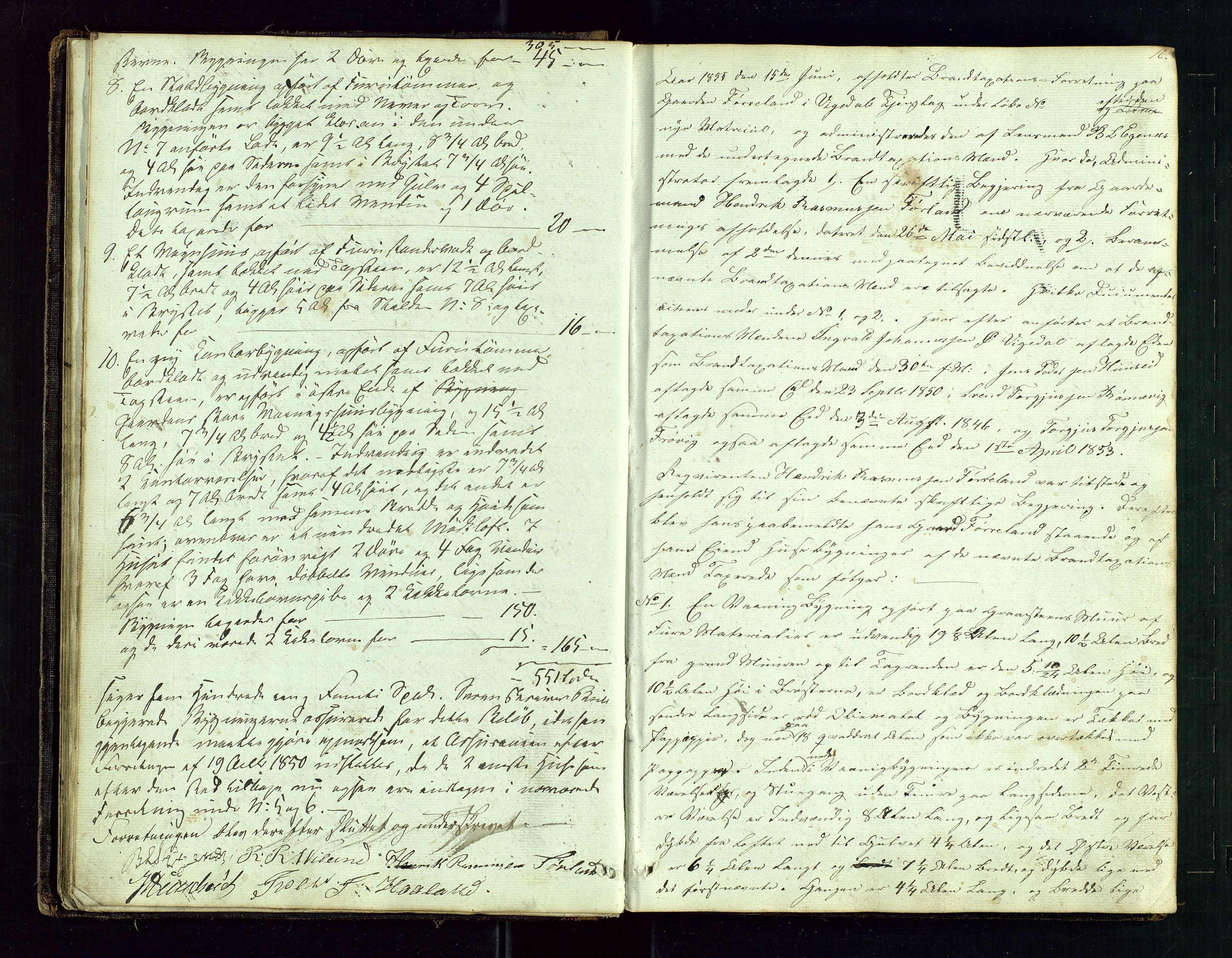 Vikedal lensmannskontor, AV/SAST-A-100179/Gob/L0001: Branntakstprotokoll, 1846-1869, s. 15b-16a