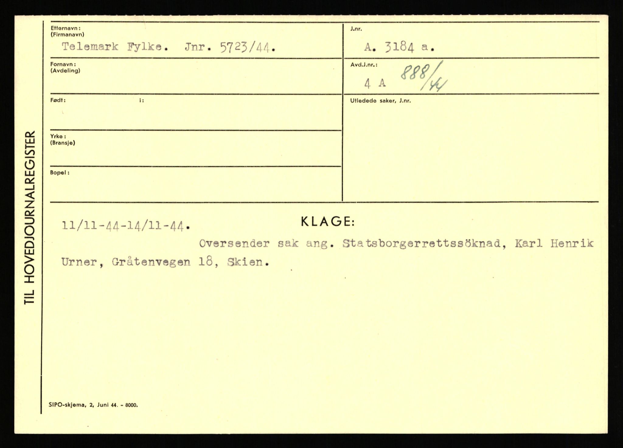 Statspolitiet - Hovedkontoret / Osloavdelingen, AV/RA-S-1329/C/Ca/L0005: Furali - Hamula, 1943-1945, s. 140