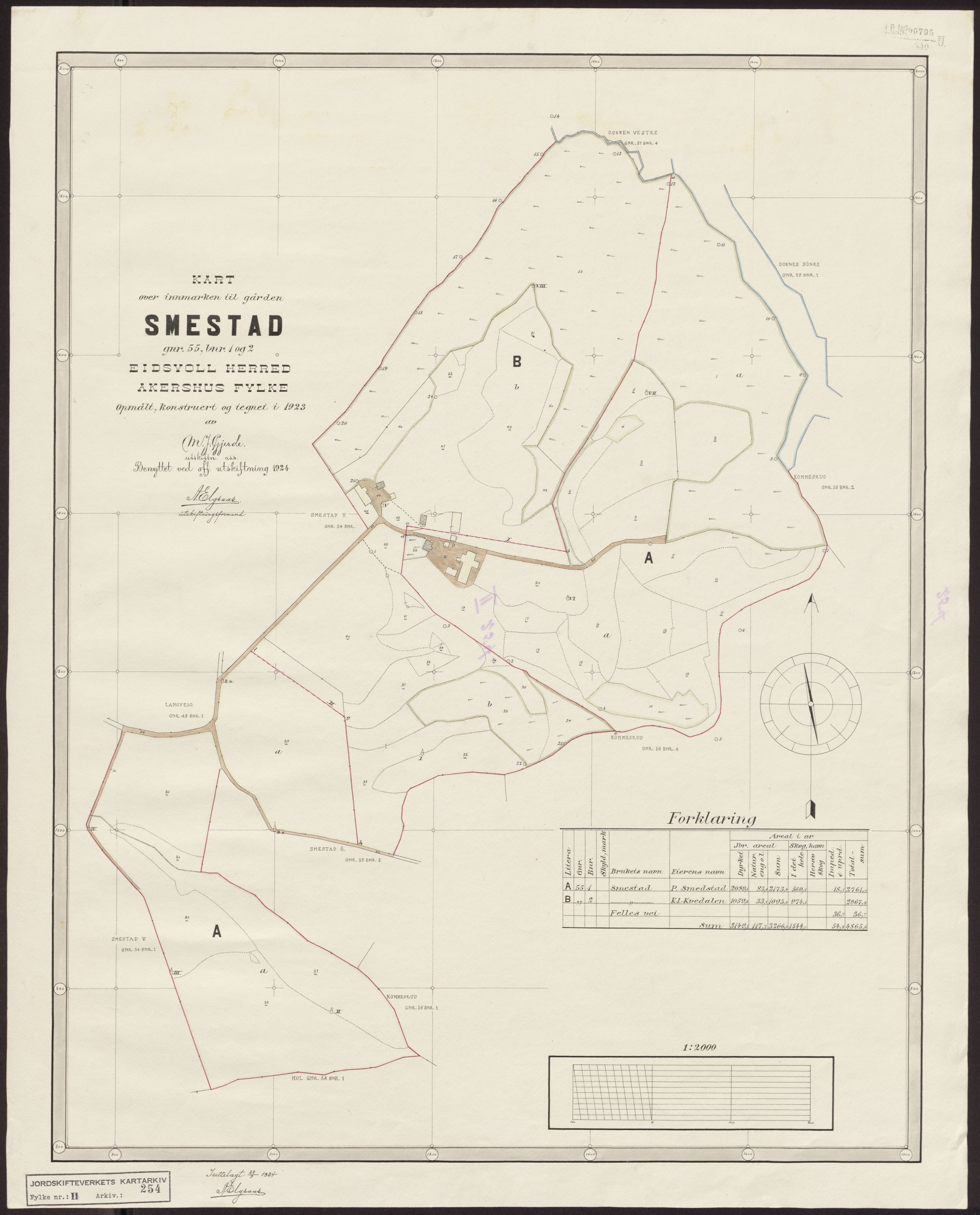 Jordskifteverkets kartarkiv, RA/S-3929/T, 1859-1988, s. 336