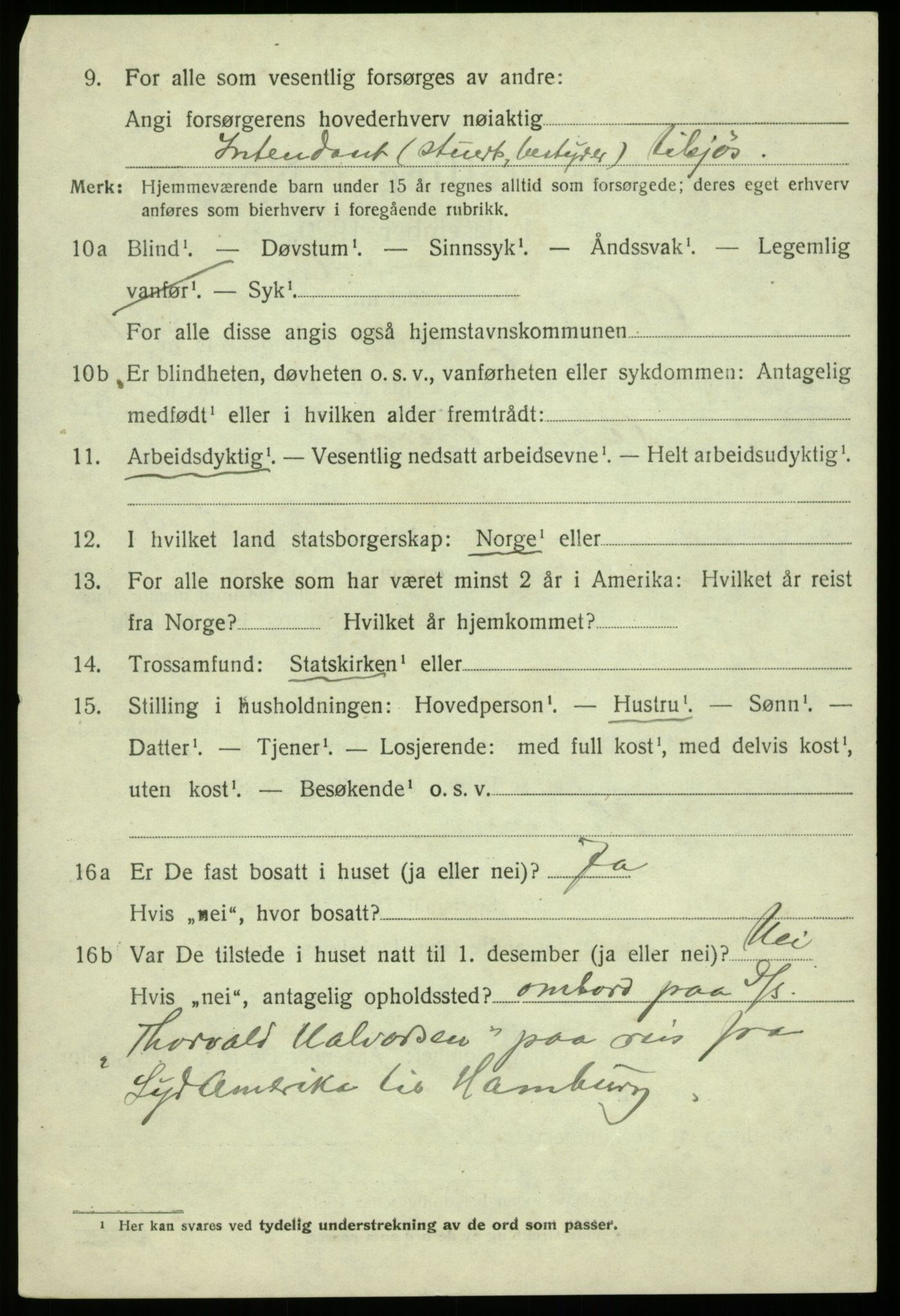 SAB, Folketelling 1920 for 1243 Os herred, 1920, s. 8317