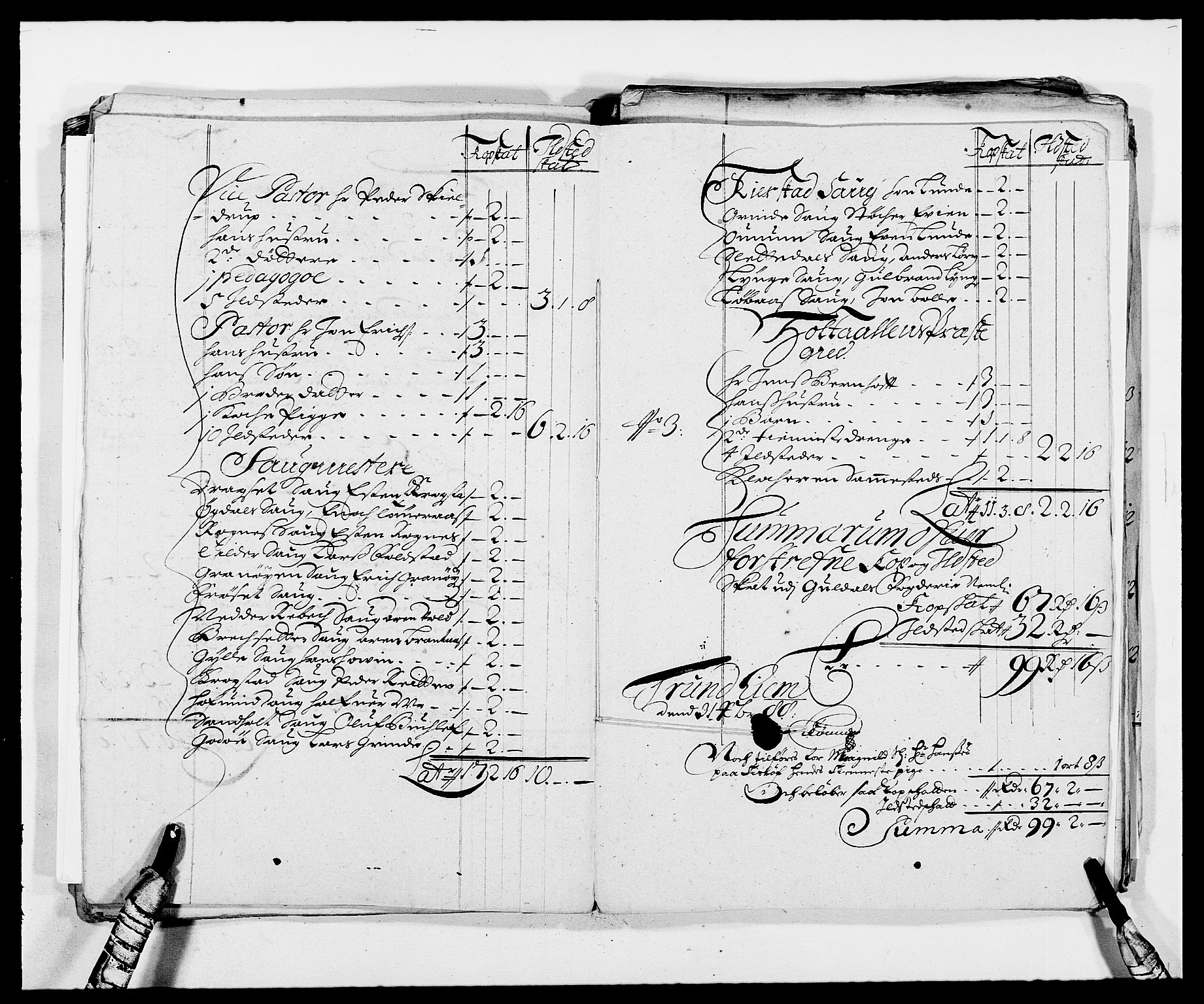 Rentekammeret inntil 1814, Reviderte regnskaper, Fogderegnskap, AV/RA-EA-4092/R59/L3939: Fogderegnskap Gauldal, 1687-1688, s. 240