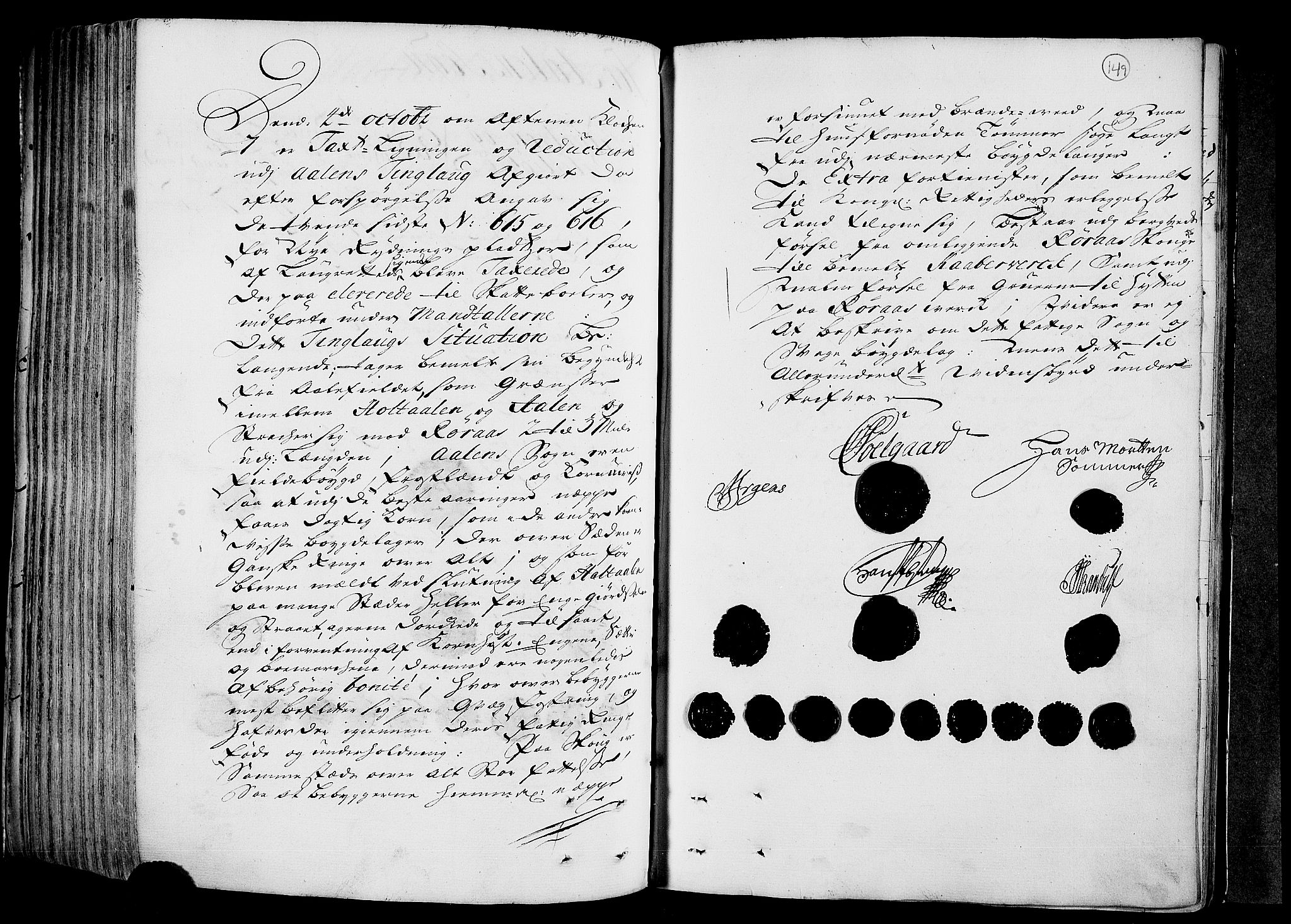Rentekammeret inntil 1814, Realistisk ordnet avdeling, RA/EA-4070/N/Nb/Nbf/L0158: Gauldal eksaminasjonsprotokoll, 1723, s. 151