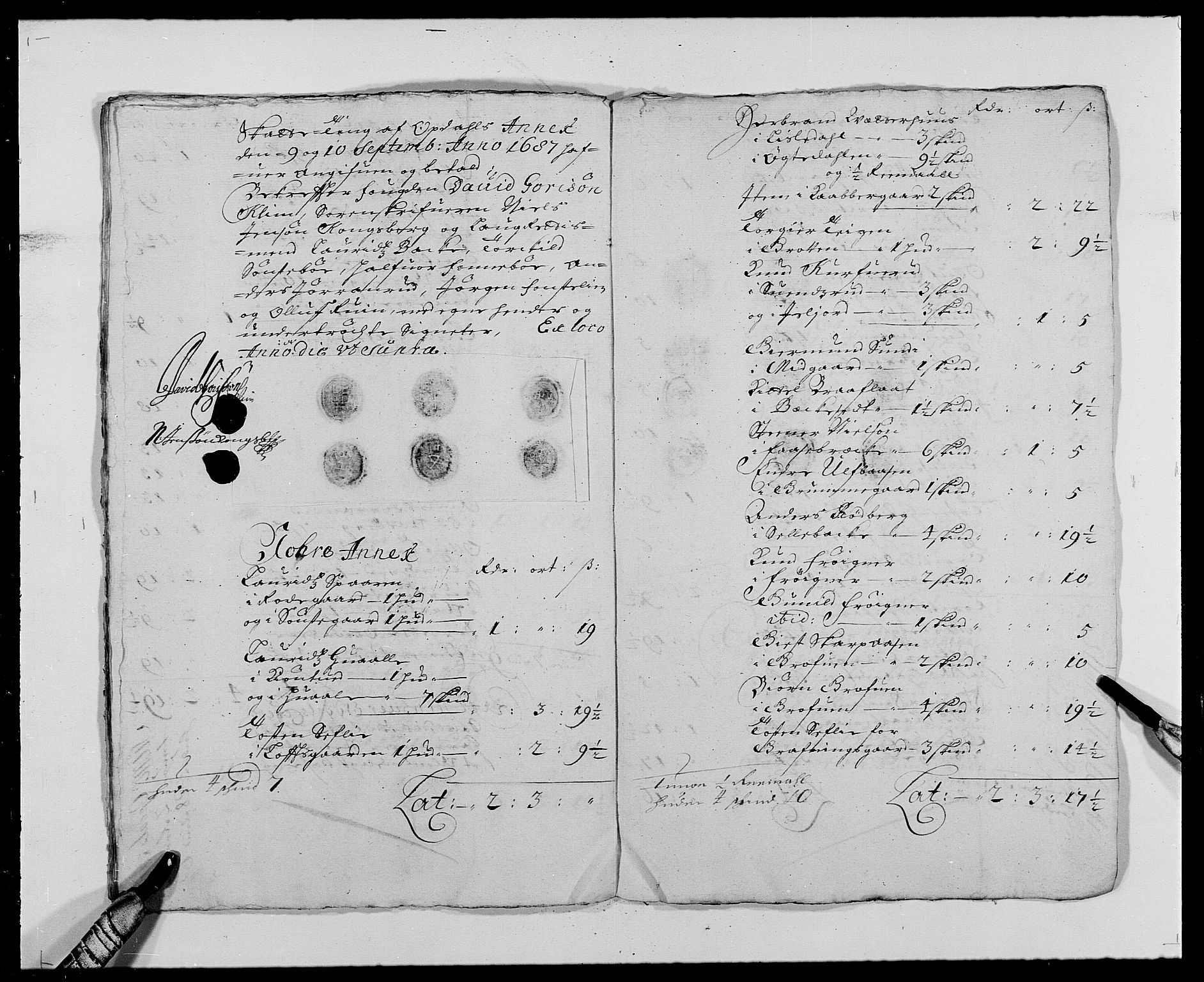 Rentekammeret inntil 1814, Reviderte regnskaper, Fogderegnskap, AV/RA-EA-4092/R24/L1573: Fogderegnskap Numedal og Sandsvær, 1687-1691, s. 163