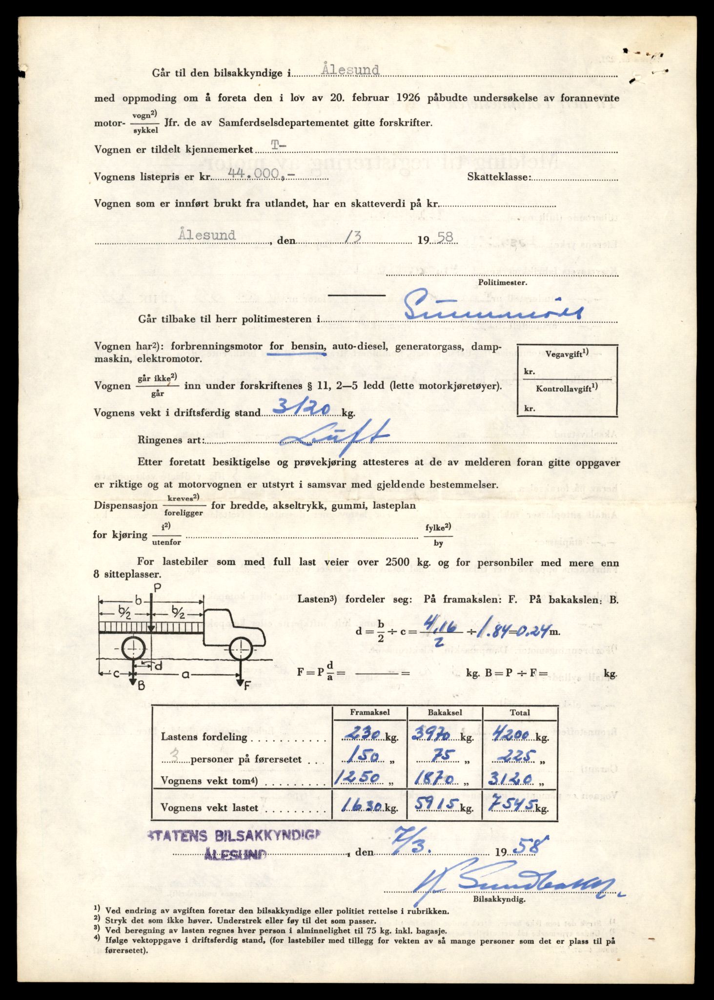 Møre og Romsdal vegkontor - Ålesund trafikkstasjon, AV/SAT-A-4099/F/Fe/L0035: Registreringskort for kjøretøy T 12653 - T 12829, 1927-1998, s. 2125