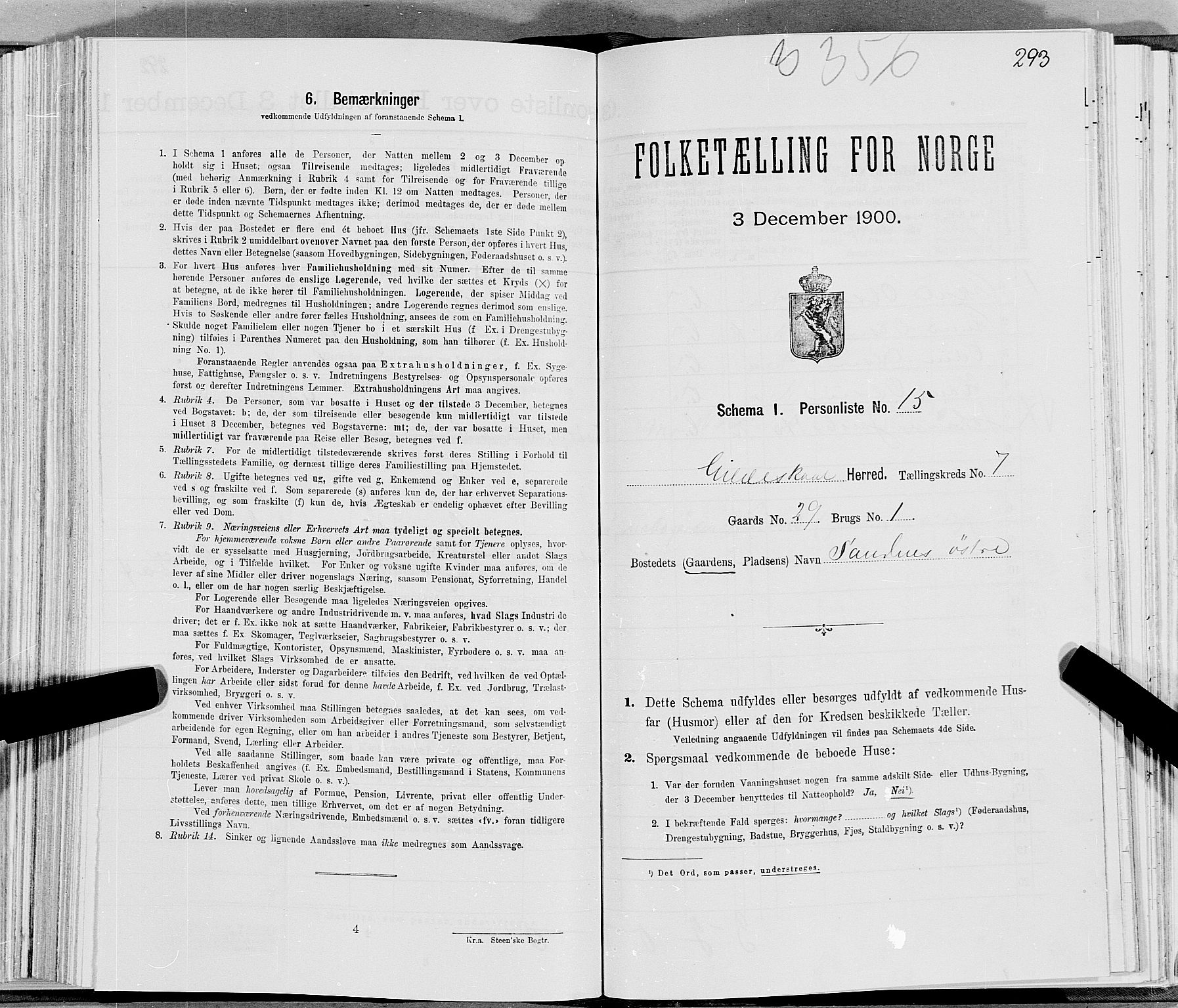 SAT, Folketelling 1900 for 1838 Gildeskål herred, 1900, s. 809