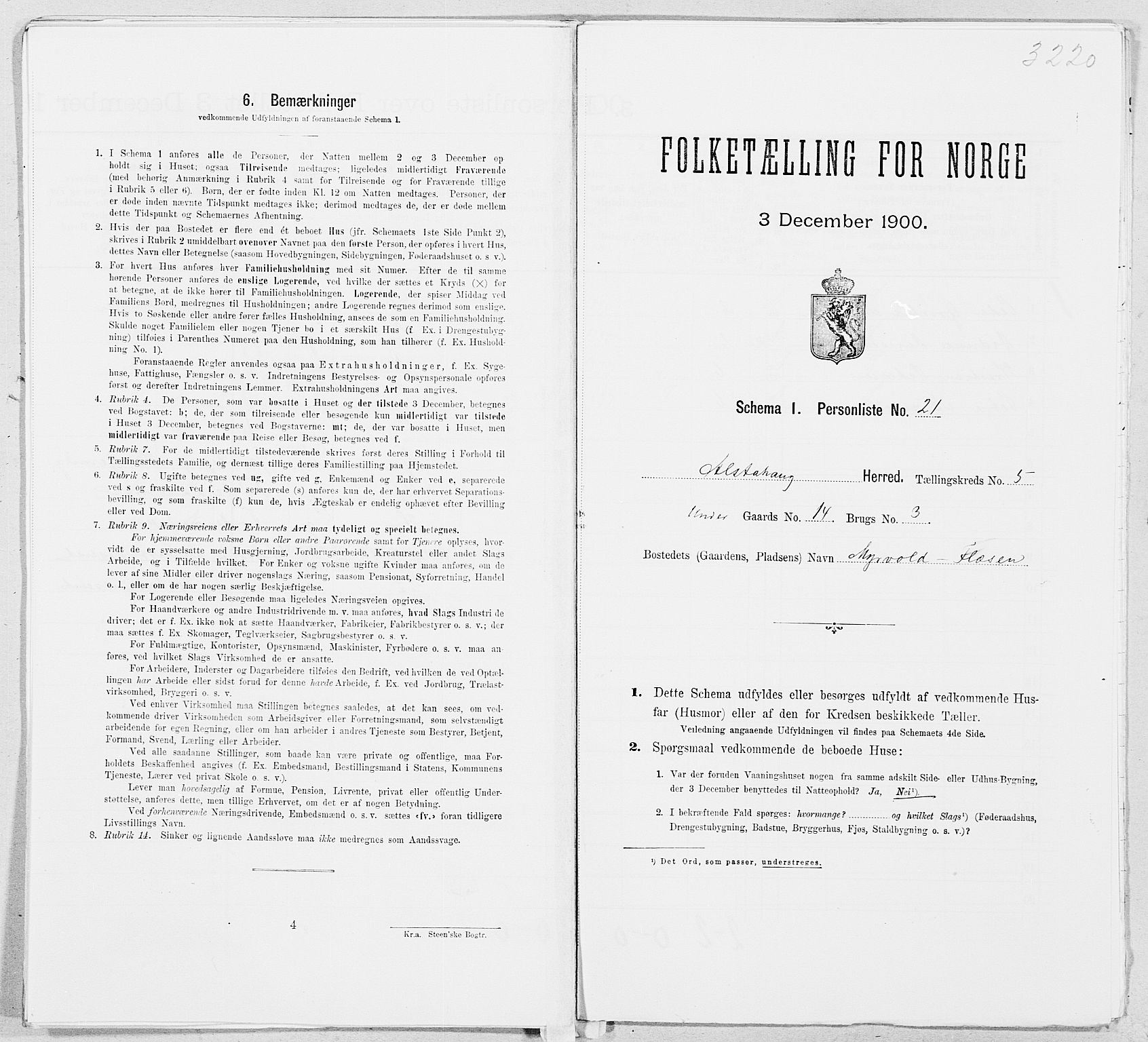 SAT, Folketelling 1900 for 1820 Alstahaug herred, 1900, s. 779