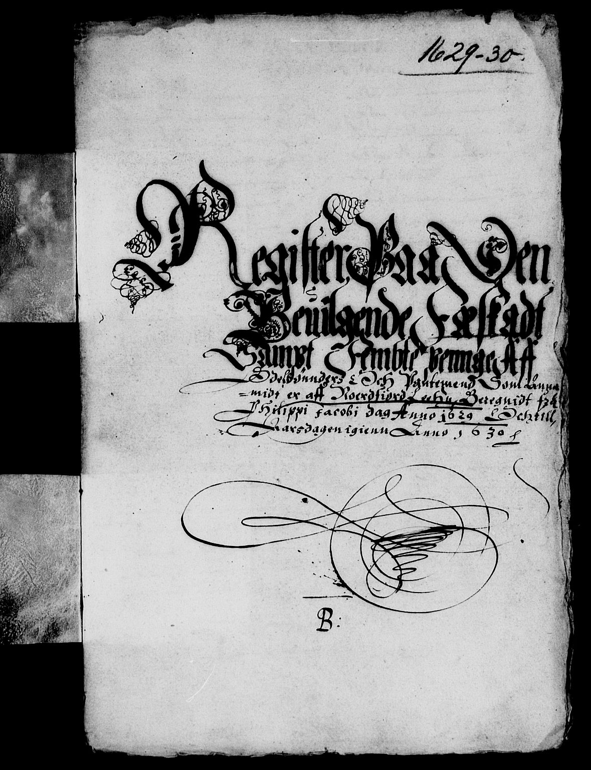 Rentekammeret inntil 1814, Reviderte regnskaper, Lensregnskaper, RA/EA-5023/R/Rb/Rbt/L0054: Bergenhus len, 1629-1631