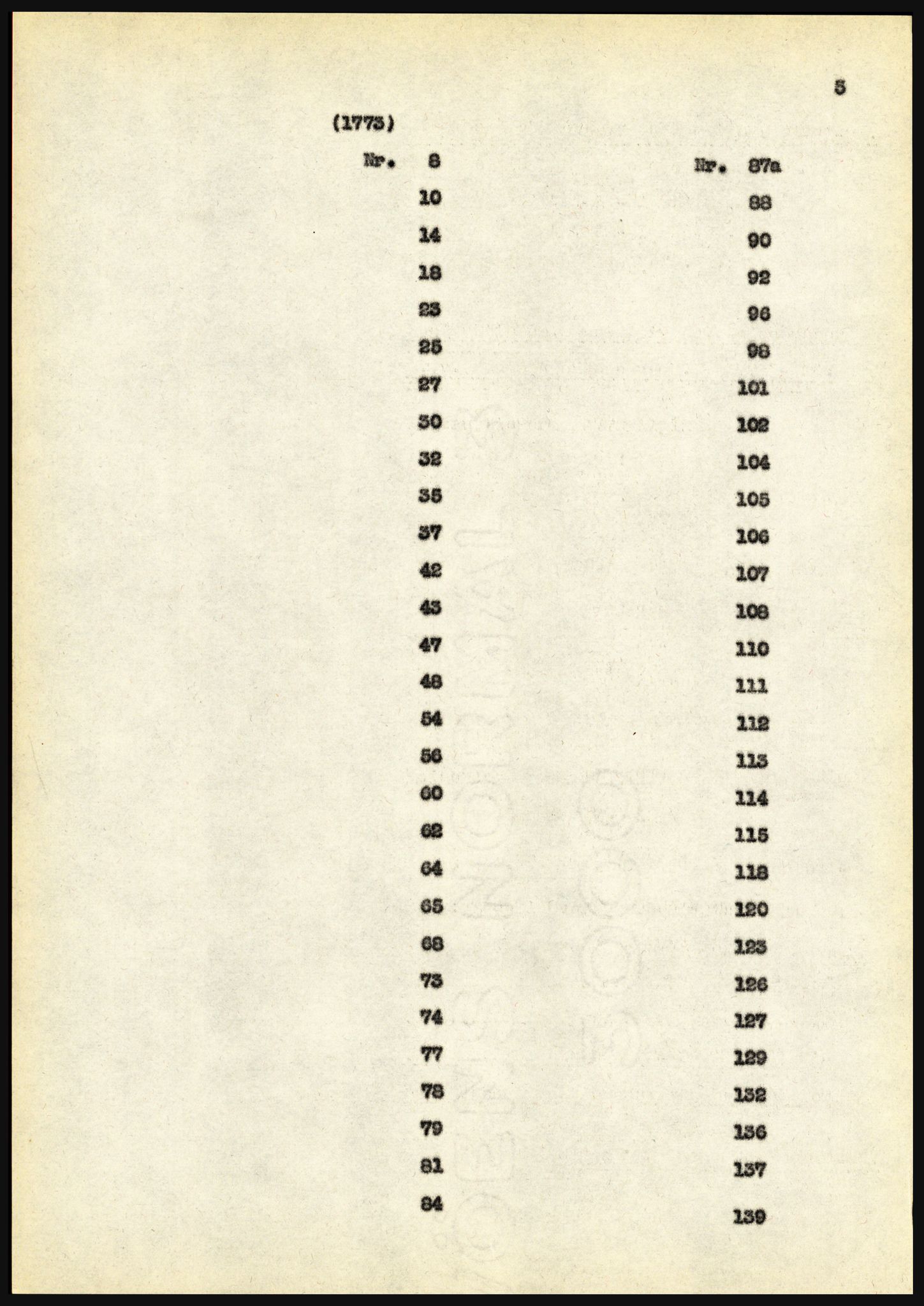 Riksarkivet, Seksjon for eldre arkiv og spesialsamlinger, AV/RA-EA-6797/H/Ha, 1953, s. 5