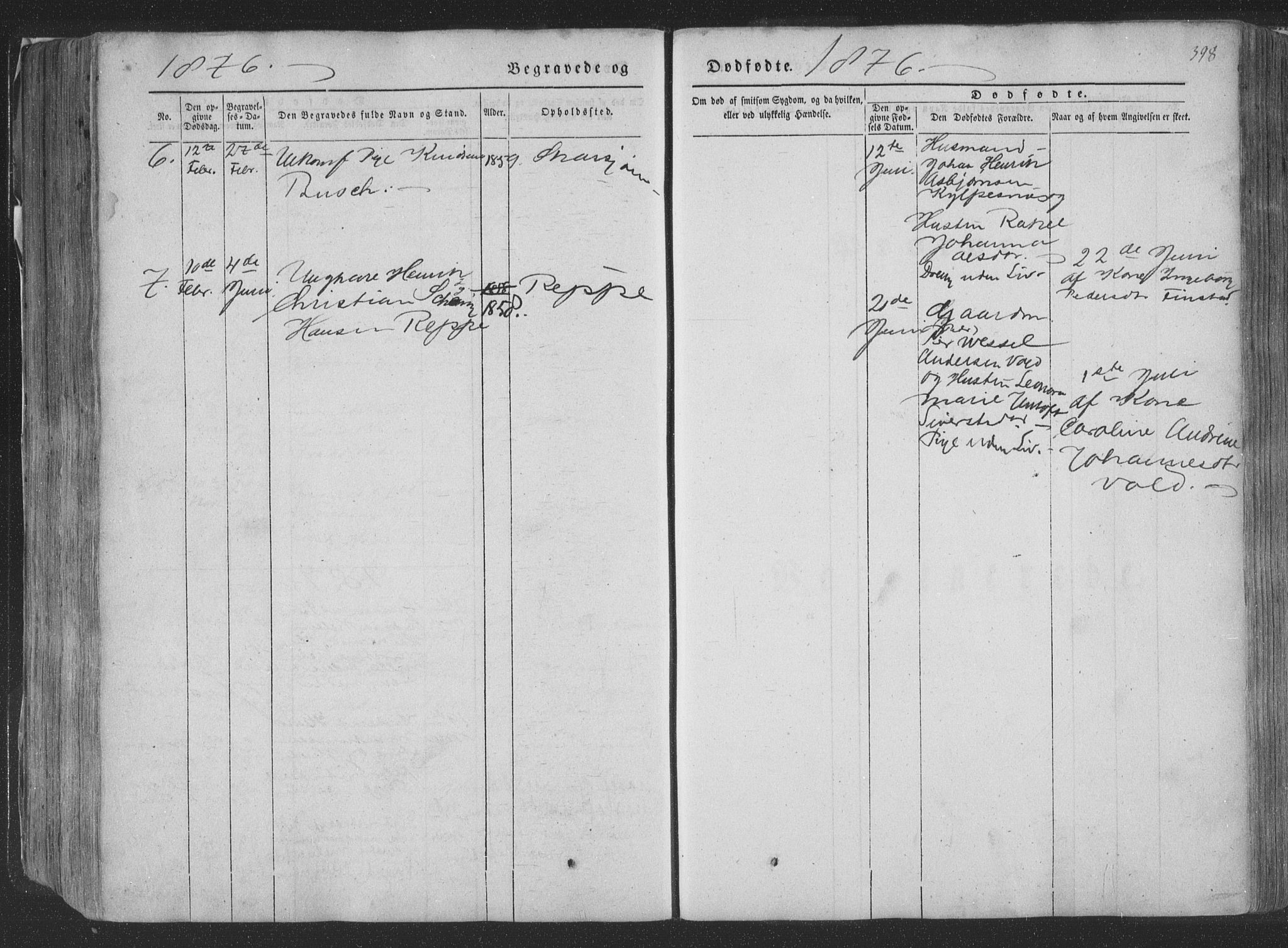 Ministerialprotokoller, klokkerbøker og fødselsregistre - Nordland, AV/SAT-A-1459/881/L1165: Klokkerbok nr. 881C02, 1854-1876, s. 398