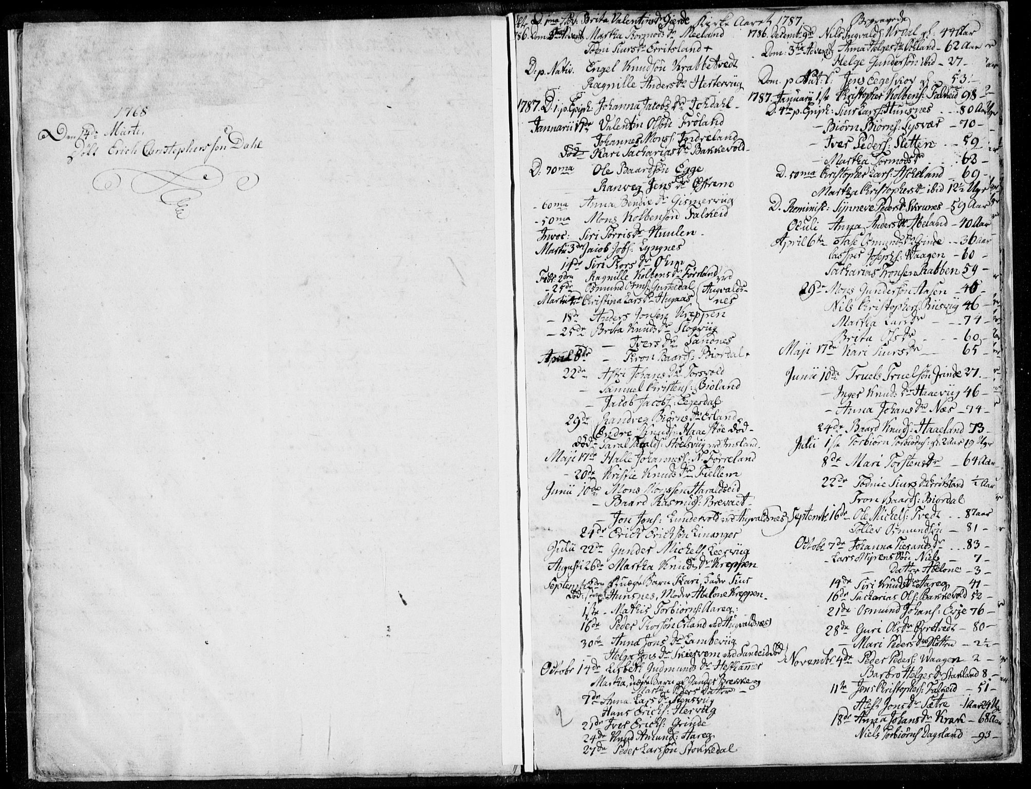 Skjold sokneprestkontor, AV/SAST-A-101847/H/Ha/Haa/L0001: Ministerialbok nr. A 1, 1743-1802