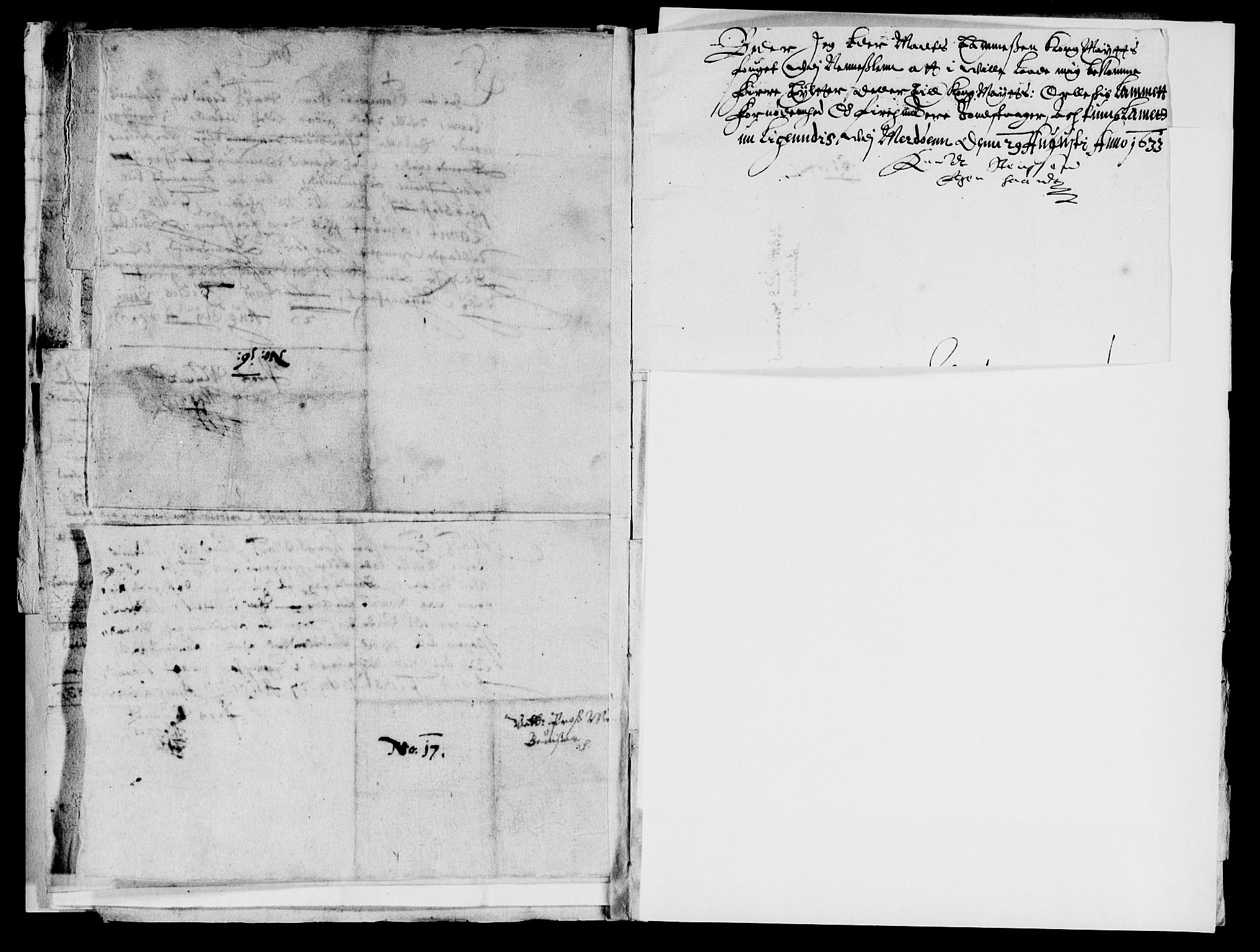 Rentekammeret inntil 1814, Reviderte regnskaper, Lensregnskaper, AV/RA-EA-5023/R/Rb/Rbq/L0022: Nedenes len. Mandals len. Råbyggelag., 1632-1634