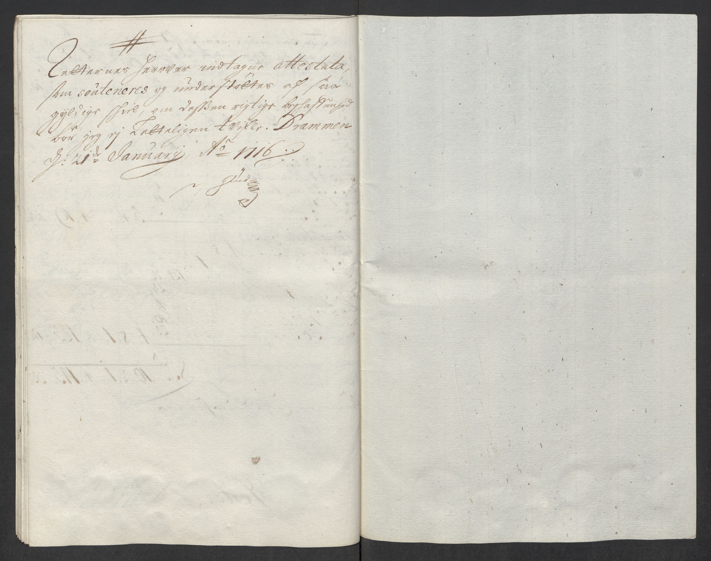 Rentekammeret inntil 1814, Reviderte regnskaper, Fogderegnskap, AV/RA-EA-4092/R31/L1710: Fogderegnskap Hurum, Røyken, Eiker, Lier og Buskerud, 1715-1716, s. 159