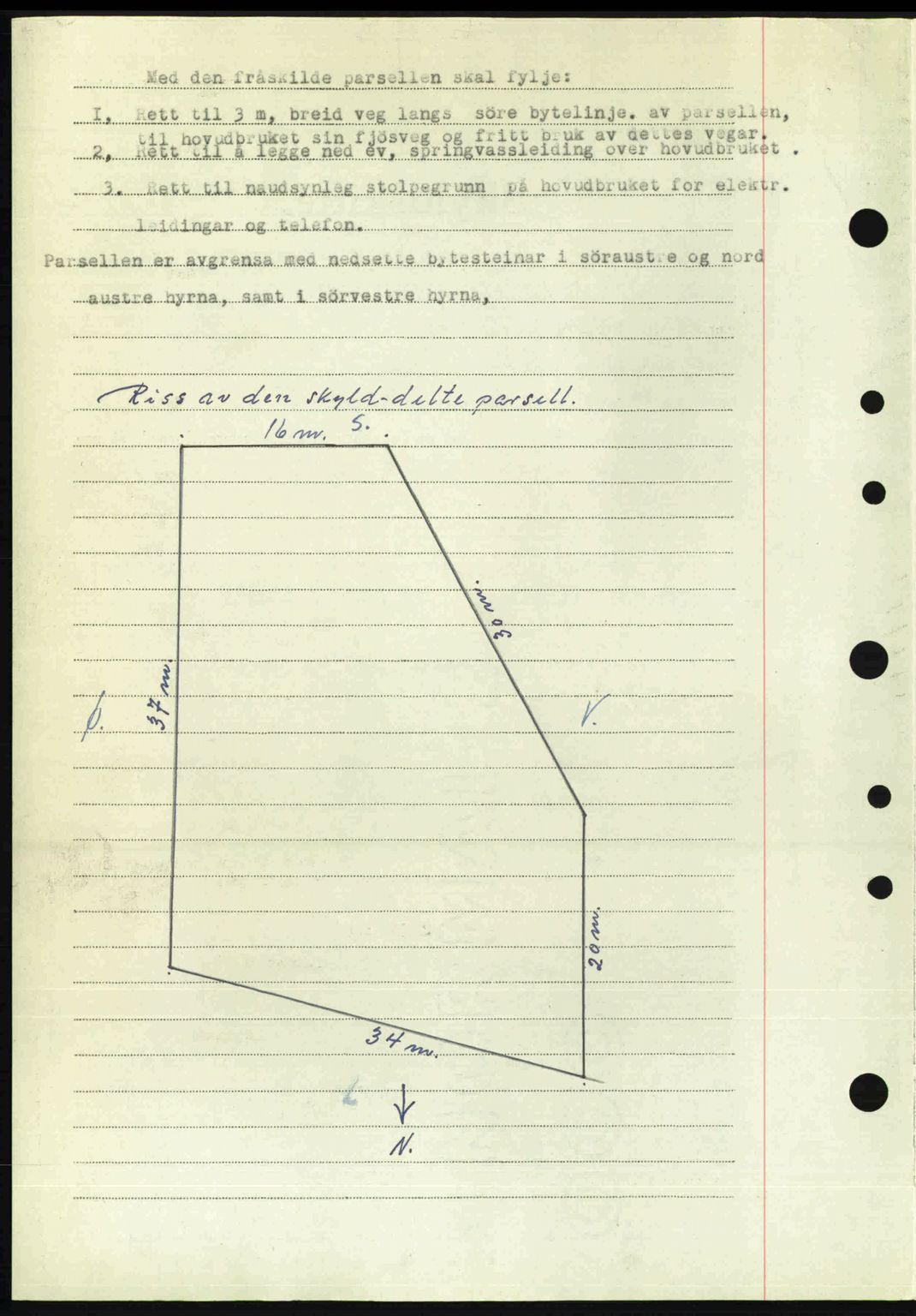 Nordre Sunnmøre sorenskriveri, AV/SAT-A-0006/1/2/2C/2Ca: Pantebok nr. A25, 1947-1947, Dagboknr: 1220/1947