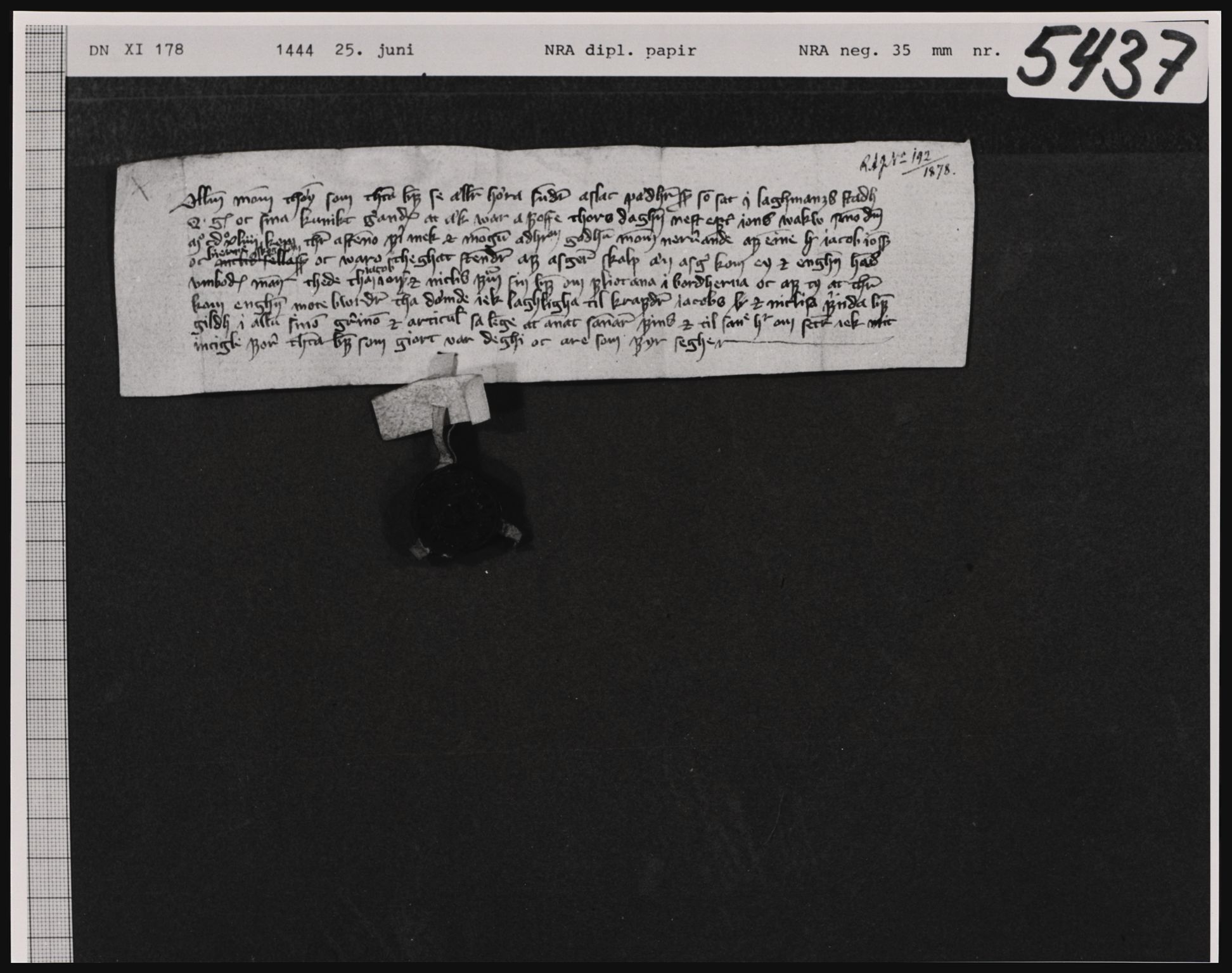 Riksarkivets diplomsamling, AV/RA-EA-5965/F02, 1395-1570, s. 184