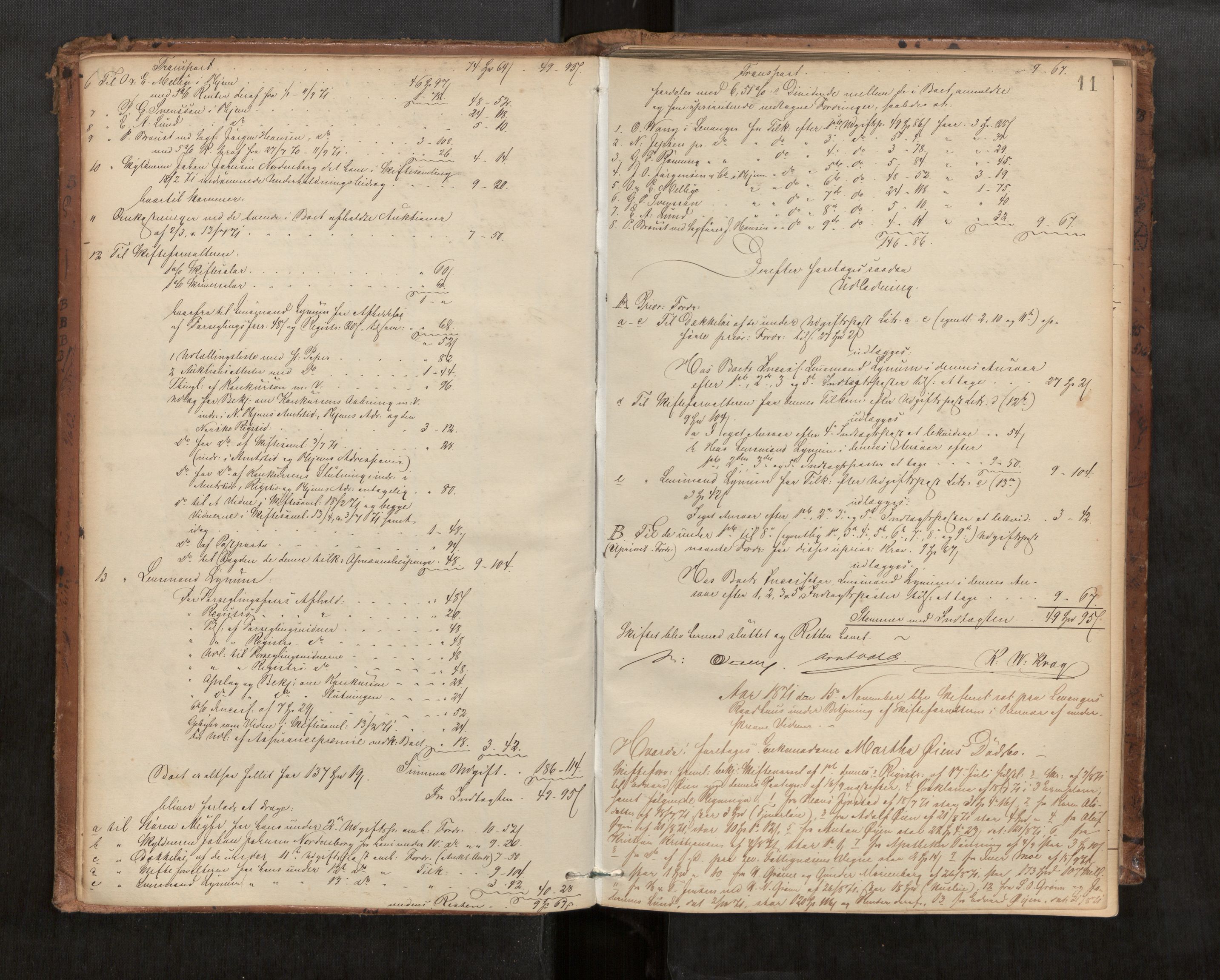 Stjør- og Verdal sorenskriveri, AV/SAT-A-4167/1/3/3A/L0061: Skifteprotokoll for Levanger, 1871-1900, s. 11