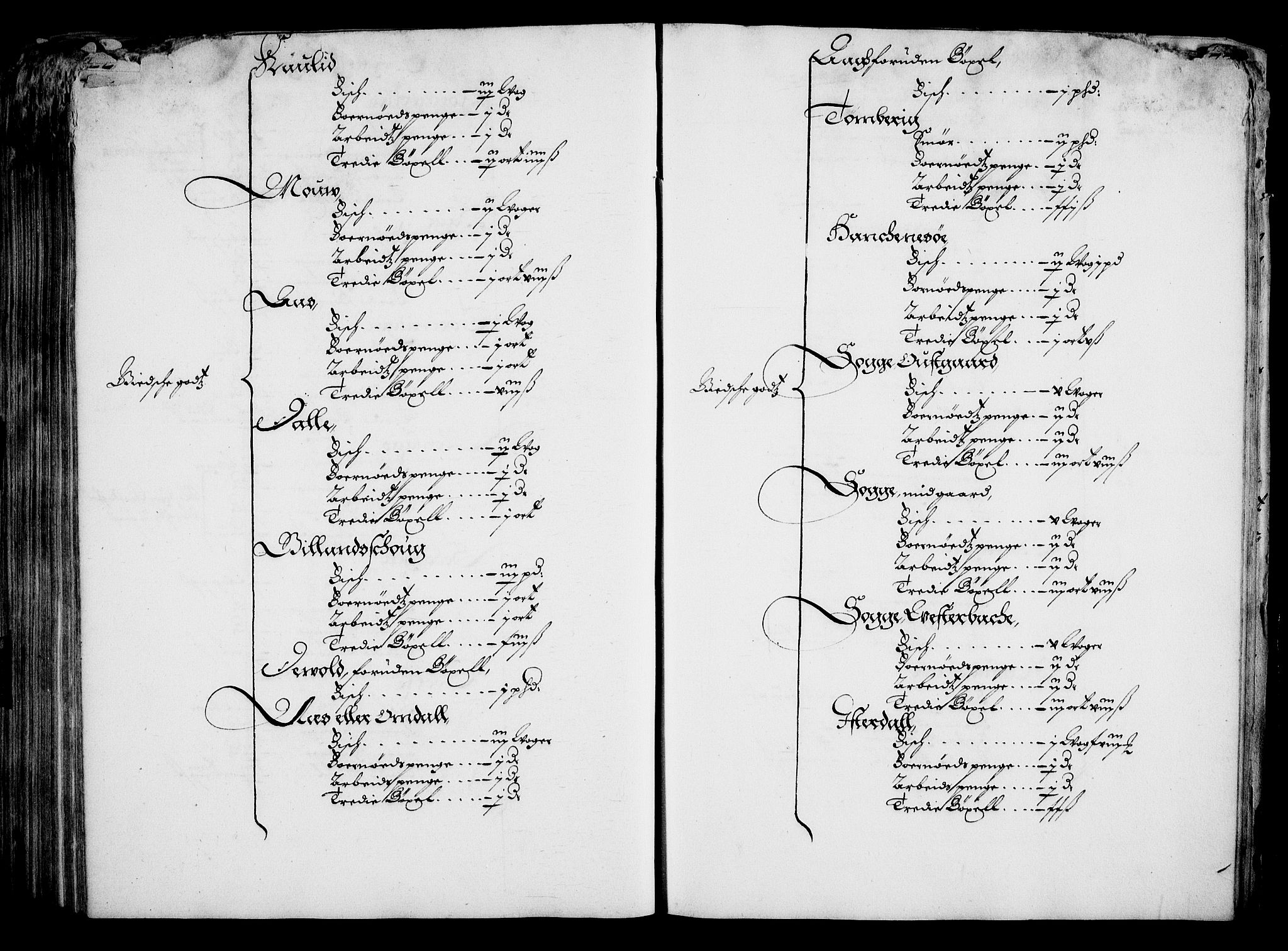 Rentekammeret inntil 1814, Realistisk ordnet avdeling, AV/RA-EA-4070/On/L0001/0001: Statens gods / [Jj 1]: Jordebok over Hannibal Sehesteds gods, 1651, s. 214