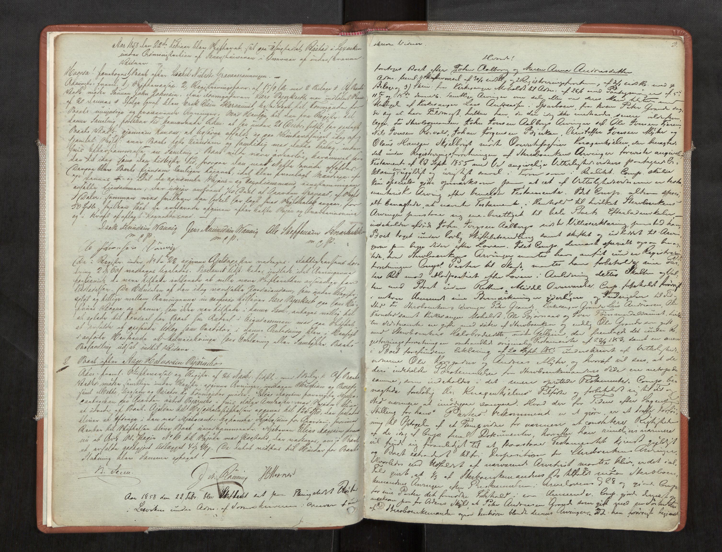Stjør- og Verdal sorenskriveri, AV/SAT-A-4167/1/3/3B/L0005: Skifteforhandlingsprotokoll, 1853-1872, s. 3
