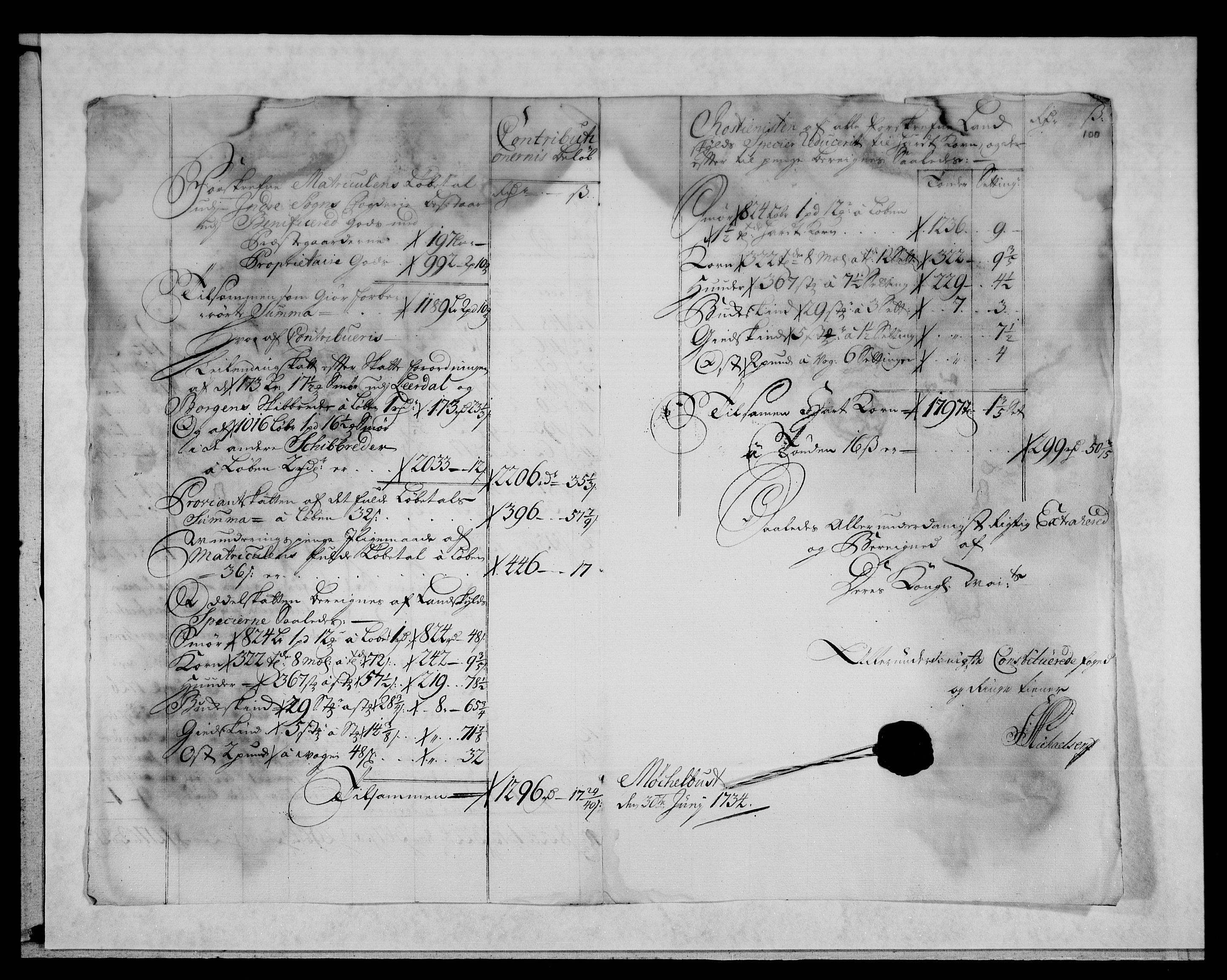 Rentekammeret inntil 1814, Reviderte regnskaper, Fogderegnskap, AV/RA-EA-4092/R52/L3337: Fogderegnskap Sogn, 1733, s. 145
